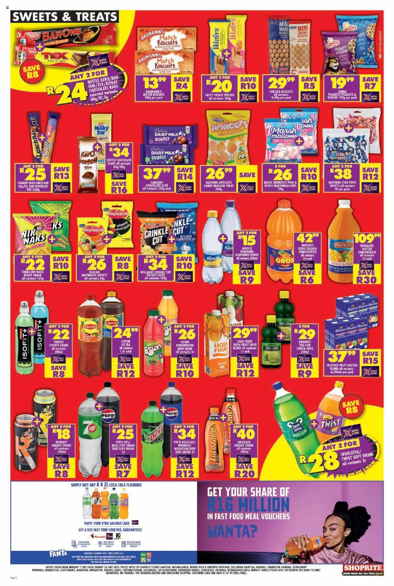 Shoprite Gauteng - Xtra Savings 07/07 - 20/07/2025 >> Catalogue - page 6