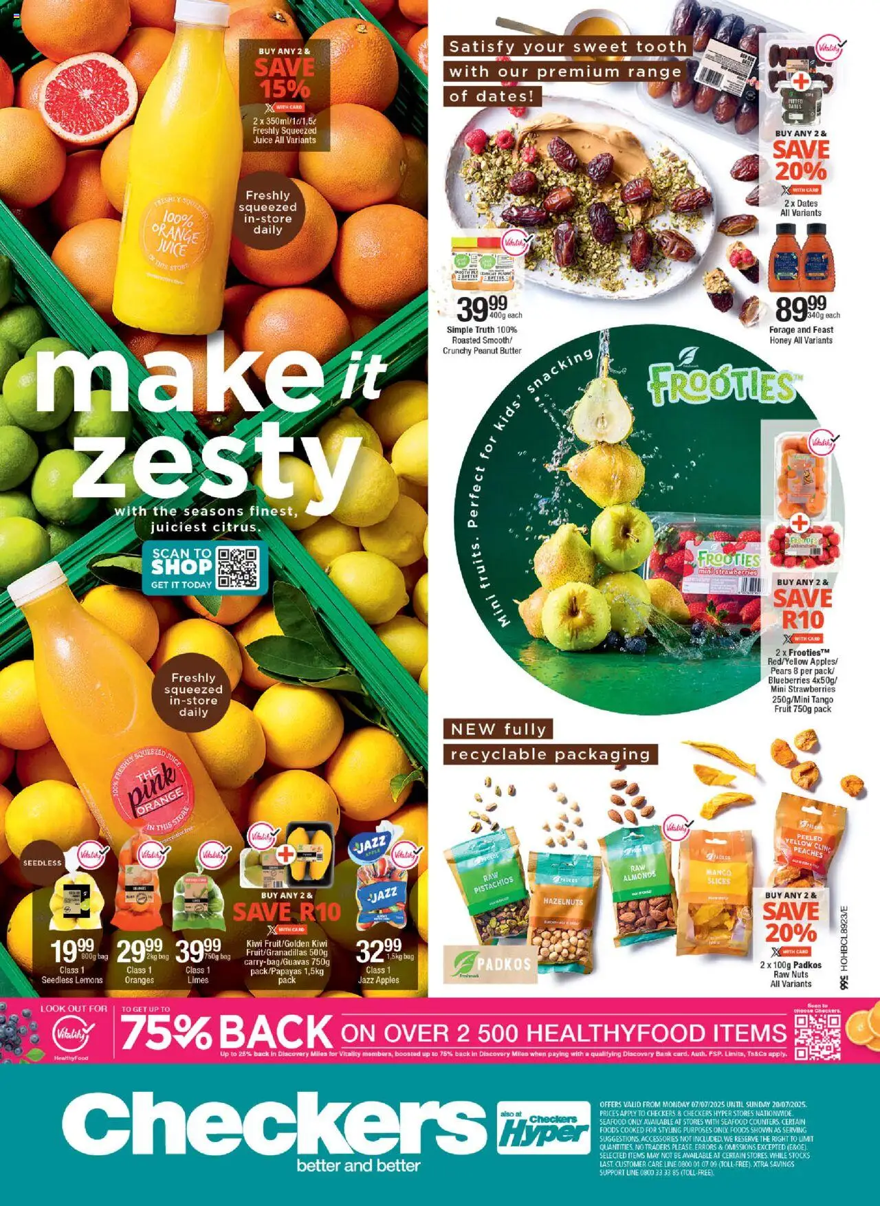 Checkers Winter Fruit & Veg Promotion 07/07 - 20/07/2025 >> Catalogue - page 4