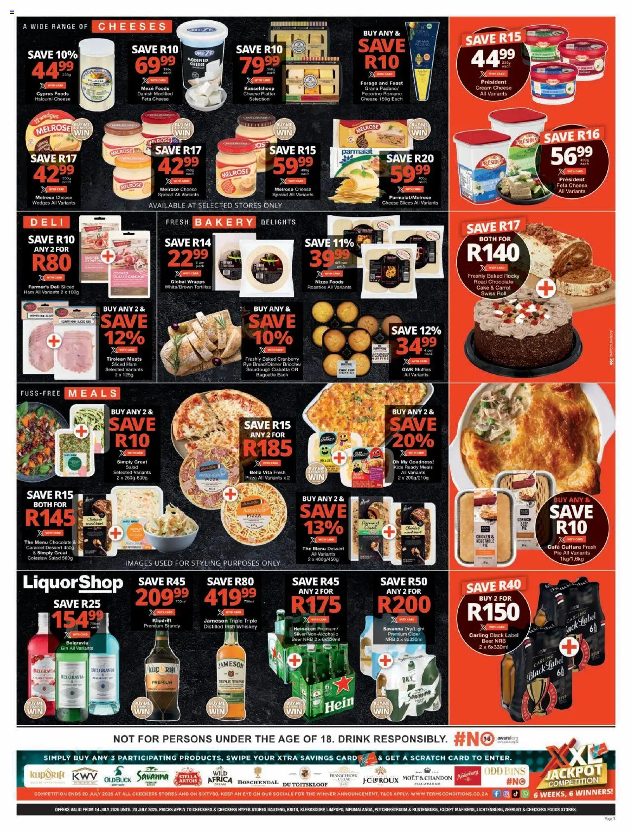 Checkers Gauteng - XXL Savings Week 6 Deals 14/07 - 20/07/2025 >> Catalogue - page 3