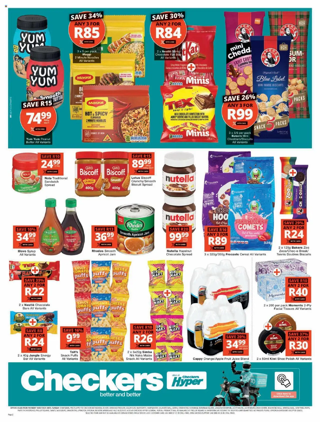 Checkers Northern Cape - Back To School Promotion 14/07 - 27/07/2025 >> Catalogue - page 2