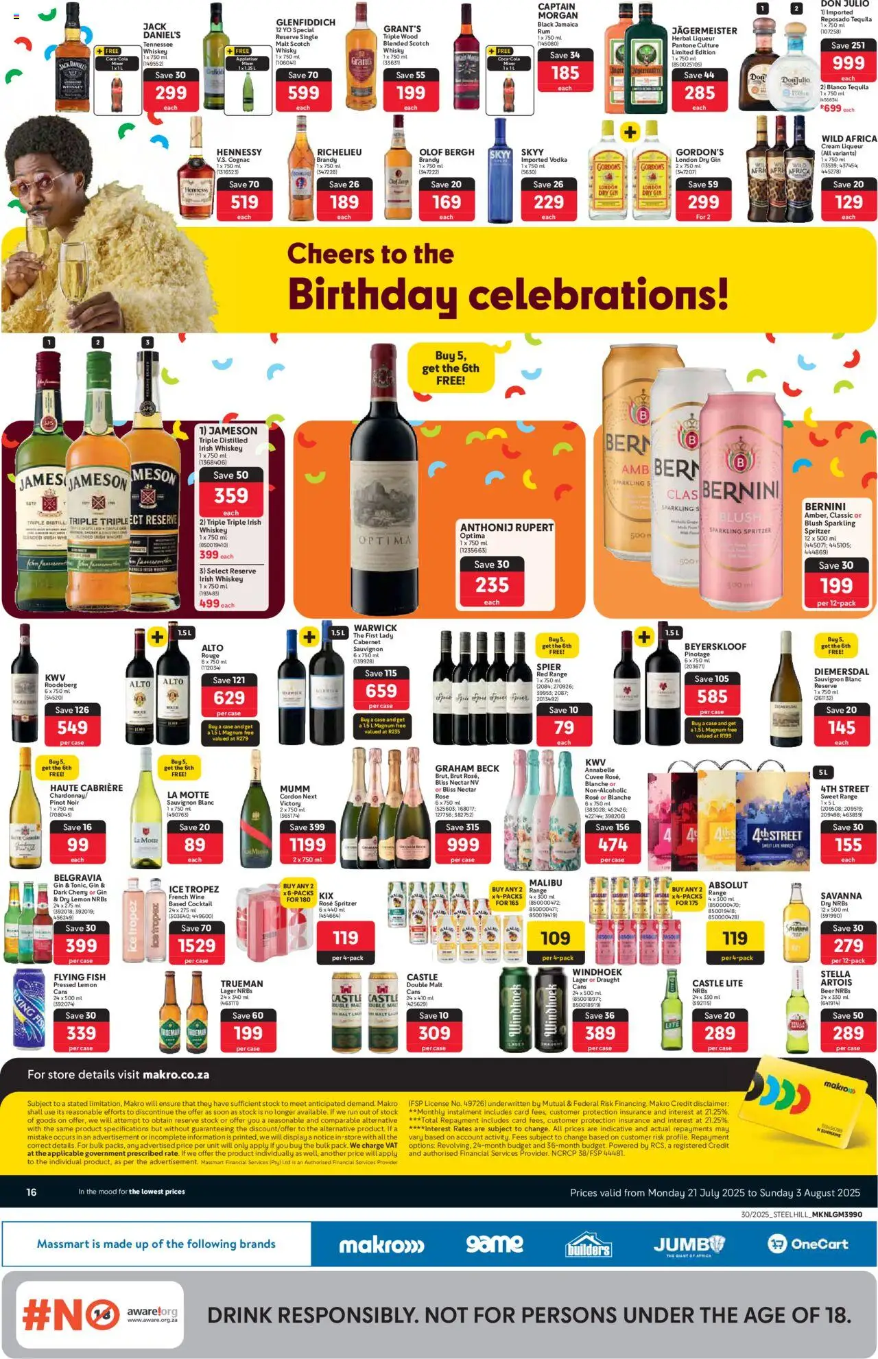 Makro Specials from 21/07 - 03/08/2025 > Promotions - page 16