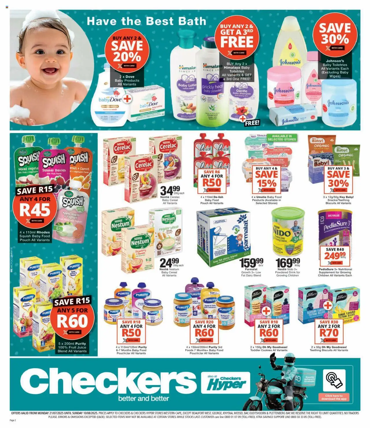 Checkers Western Cape - Baby Promotion 21/07 - 10/08/2025 >> Catalogue - page 2