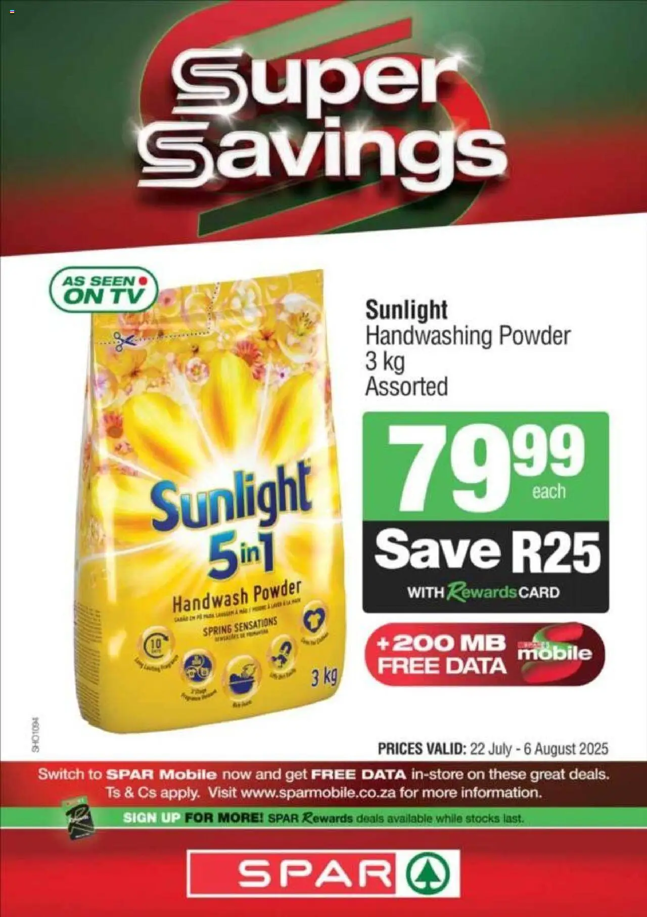 Spar Kwazulu-Natal - Weekly Specials from 22/07 - 06/08/2025 > Promotions - page 6