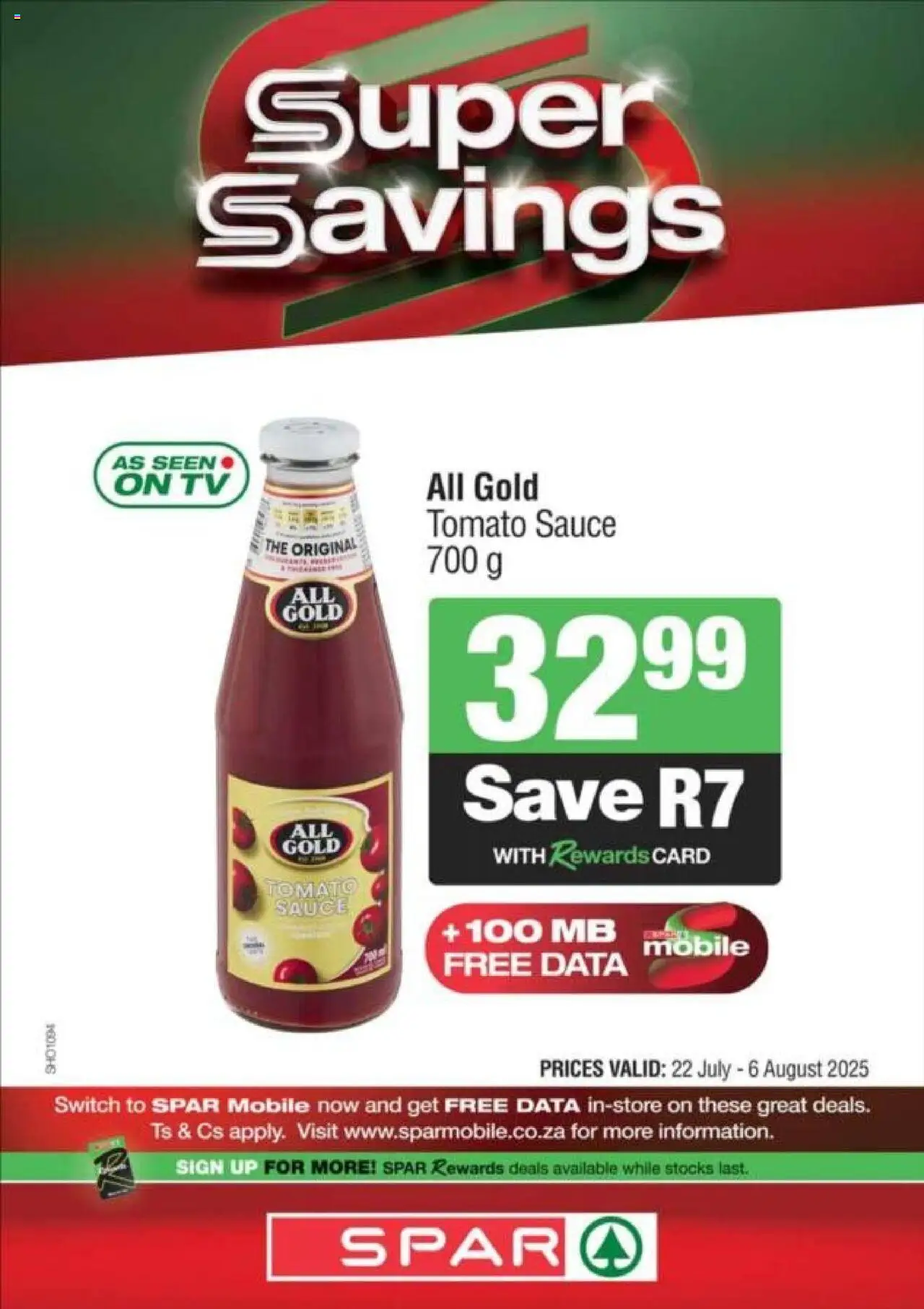 Spar Kwazulu-Natal - Weekly Specials from 22/07 - 06/08/2025 > Promotions - page 12
