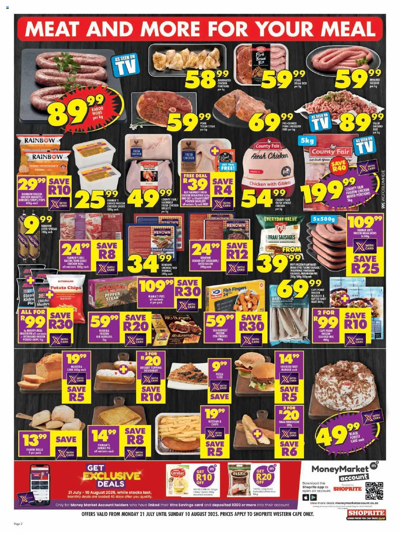 Shoprite Western Cape - Major Deals Extra 21/07 - 10/08/2025 >> Catalogue - page 2