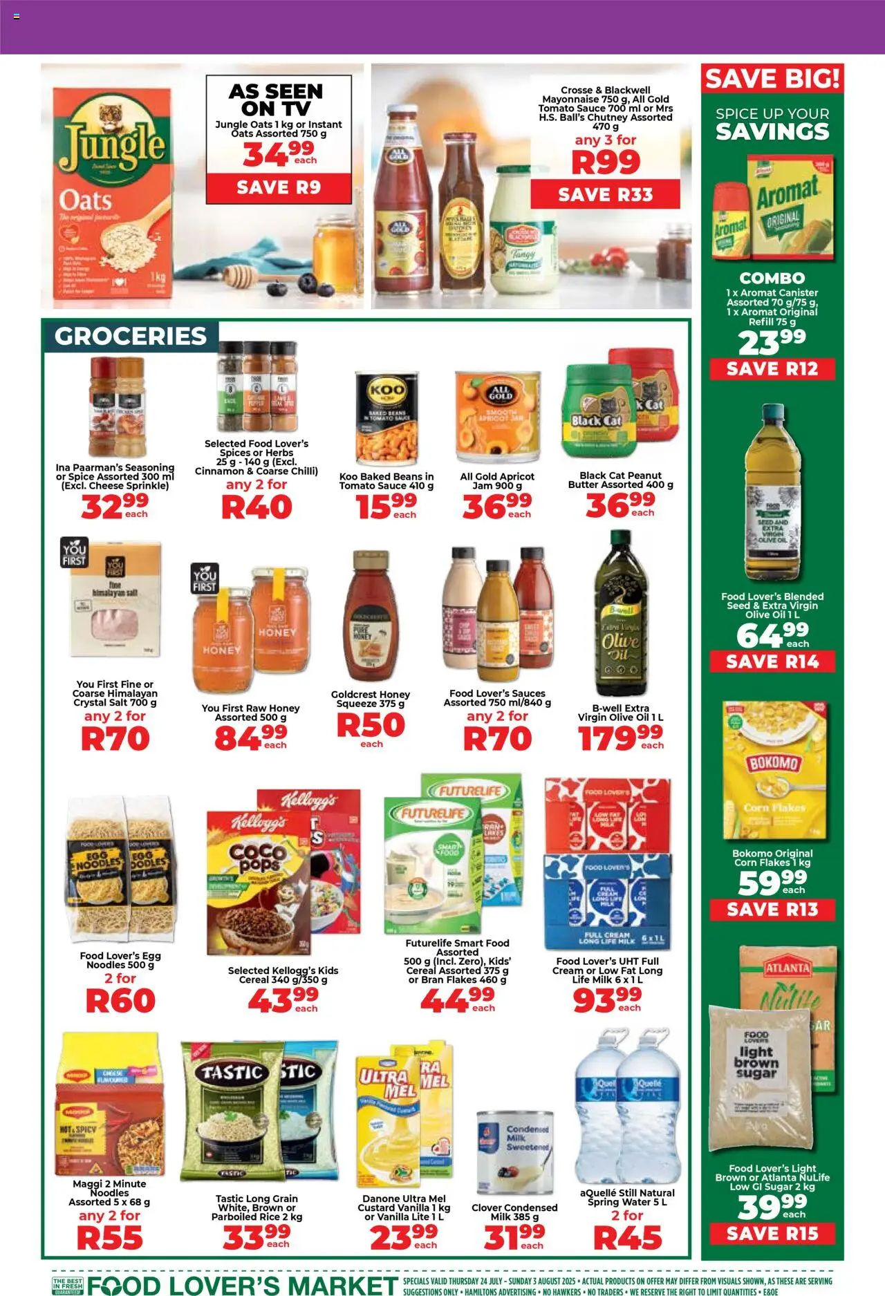 Food Lover's Market Eastern Cape - Weekly Specials from 24/07 - 03/08/2025 > Promotions - page 14