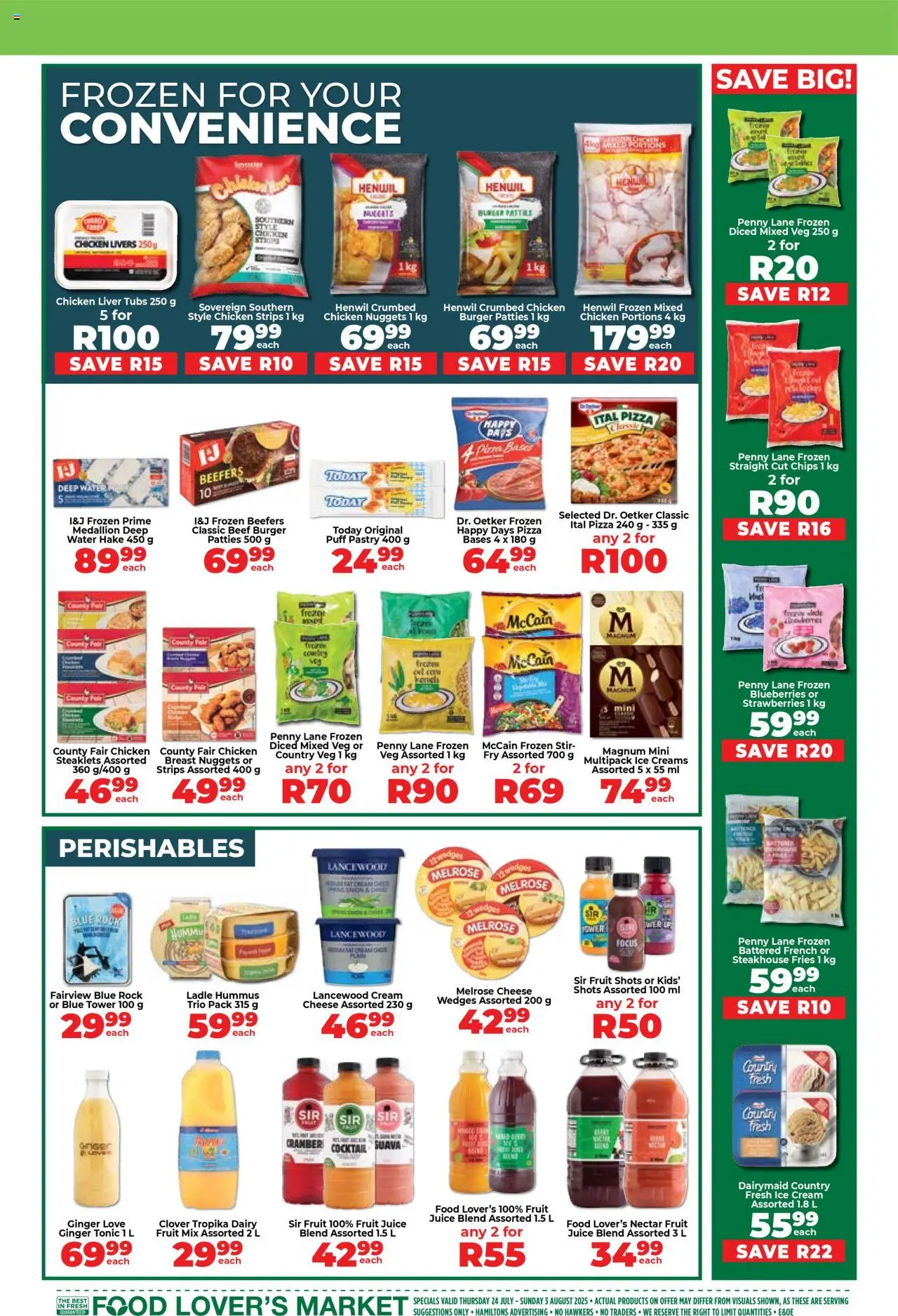 Food Lover's Market Eastern Cape - Weekly Specials from 24/07 - 03/08/2025 > Promotions - page 13