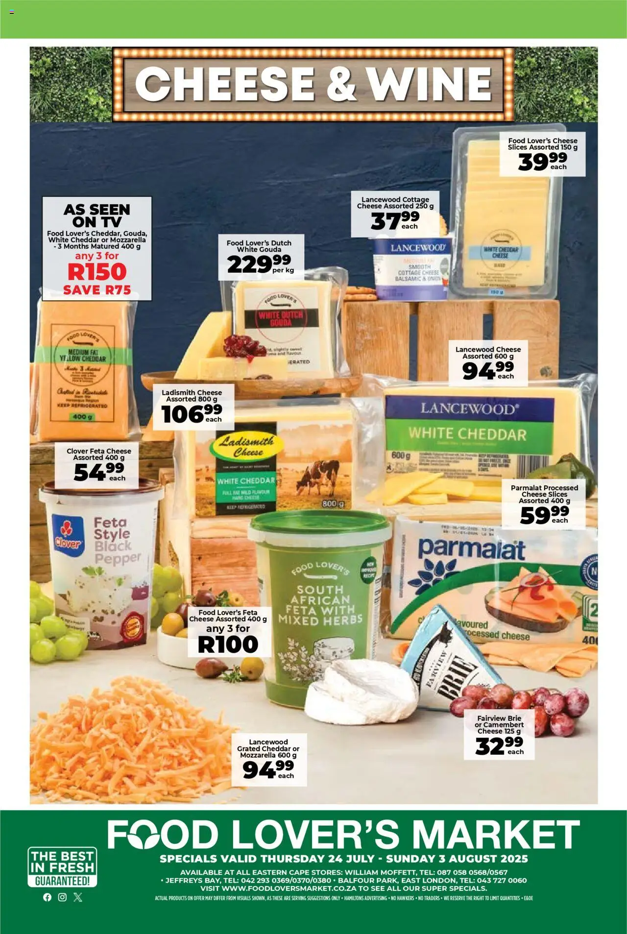 Food Lover's Market Eastern Cape - Weekly Specials from 24/07 - 03/08/2025 > Promotions - page 16