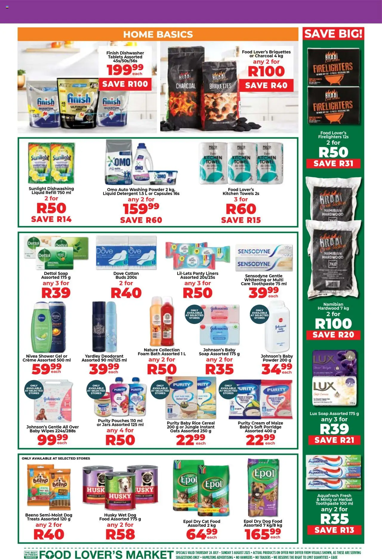Food Lover's Market Eastern Cape - Weekly Specials from 24/07 - 03/08/2025 > Promotions - page 15