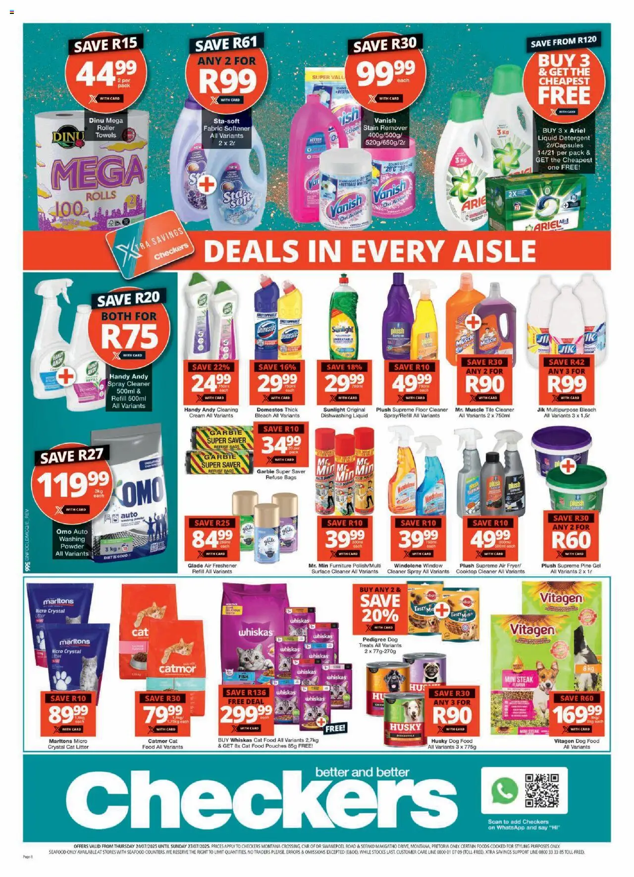 Checkers Gauteng - Montana Crossing Store Opening 24/07 - 27/07/2025 >> Catalogue - page 8 Checkers Gauteng - Montana Crossing Store Opening 24/07 - 27/07/2025 >> Catalogue - page 8