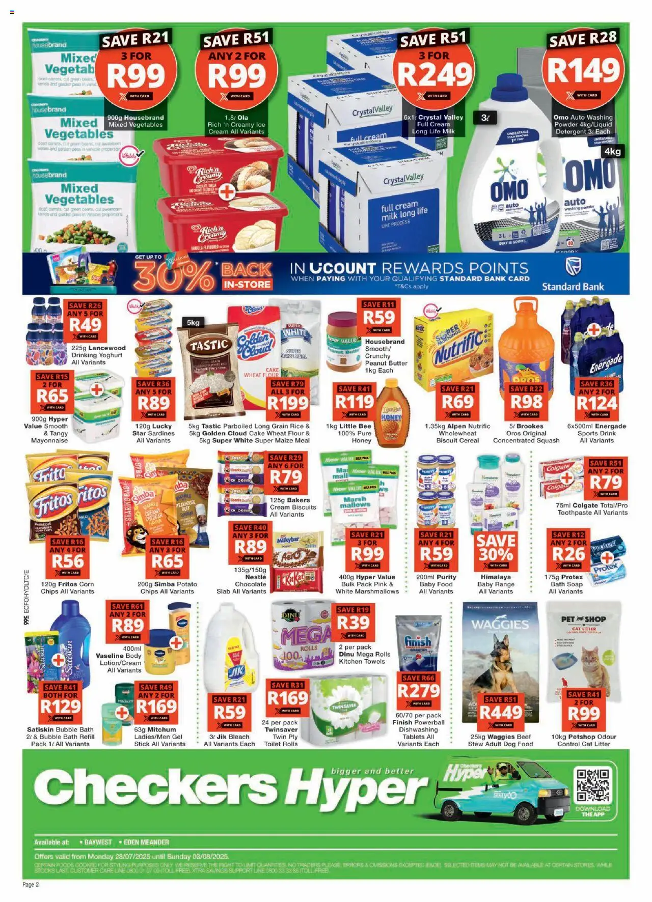 Checkers Eastern Cape - Hyper July Month-End Promotion 28/07 - 03/08/2025 >> Catalogue - page 2