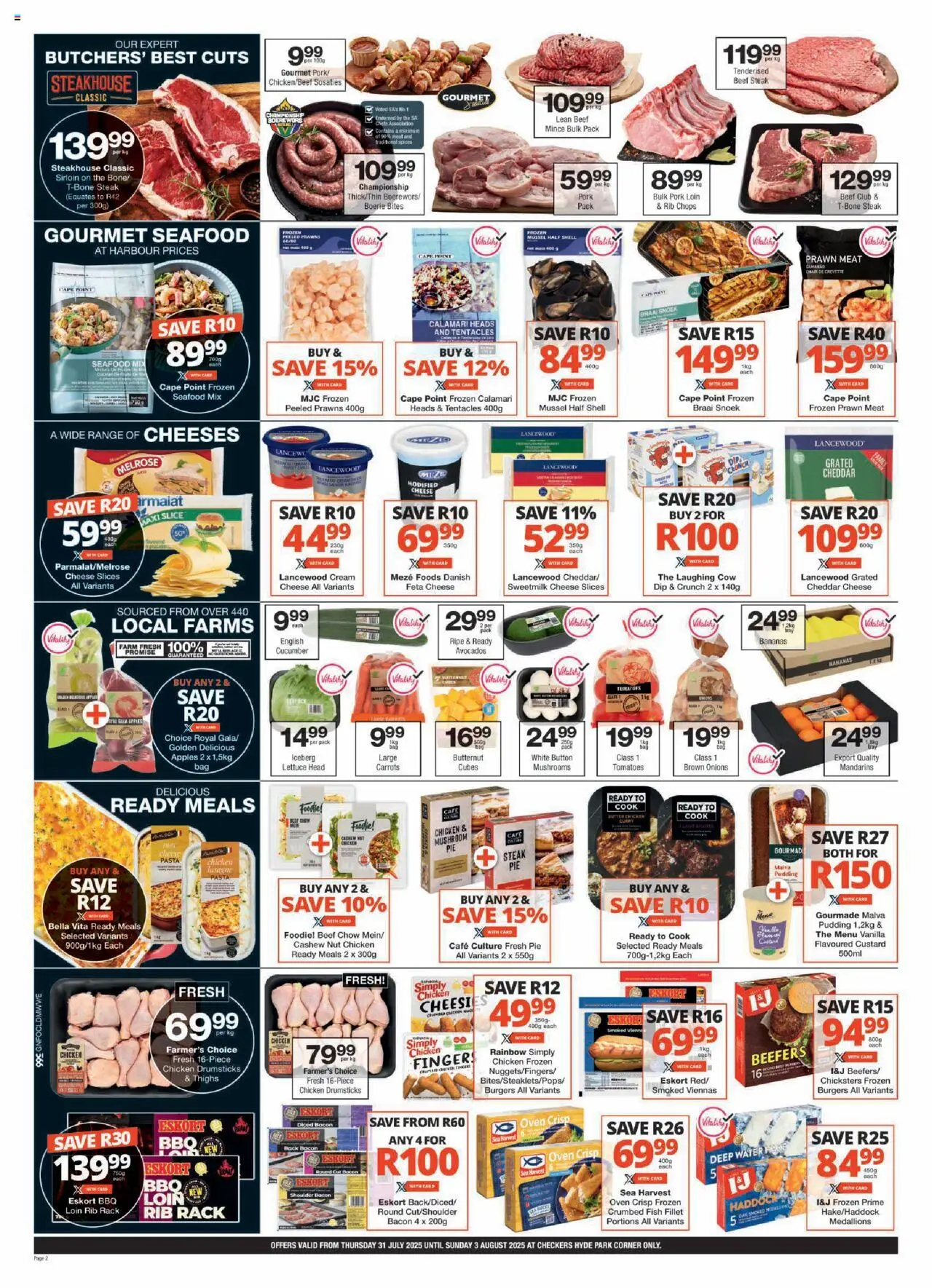Checkers Gauteng - Hyde Park Corner Store 31/07 - 03/08/2025 >> Catalogue - page 2