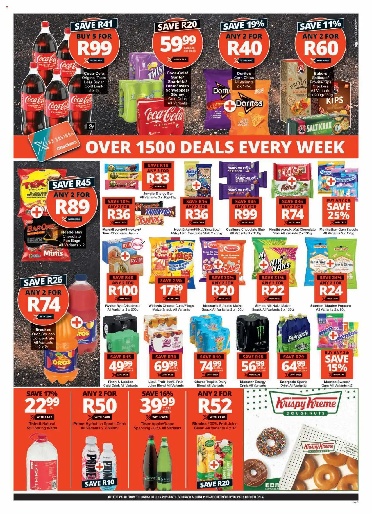 Checkers Gauteng - Hyde Park Corner Store 31/07 - 03/08/2025 >> Catalogue - page 5