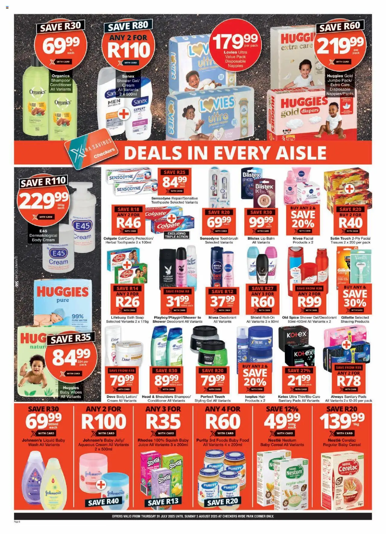Checkers Gauteng - Hyde Park Corner Store 31/07 - 03/08/2025 >> Catalogue - page 6