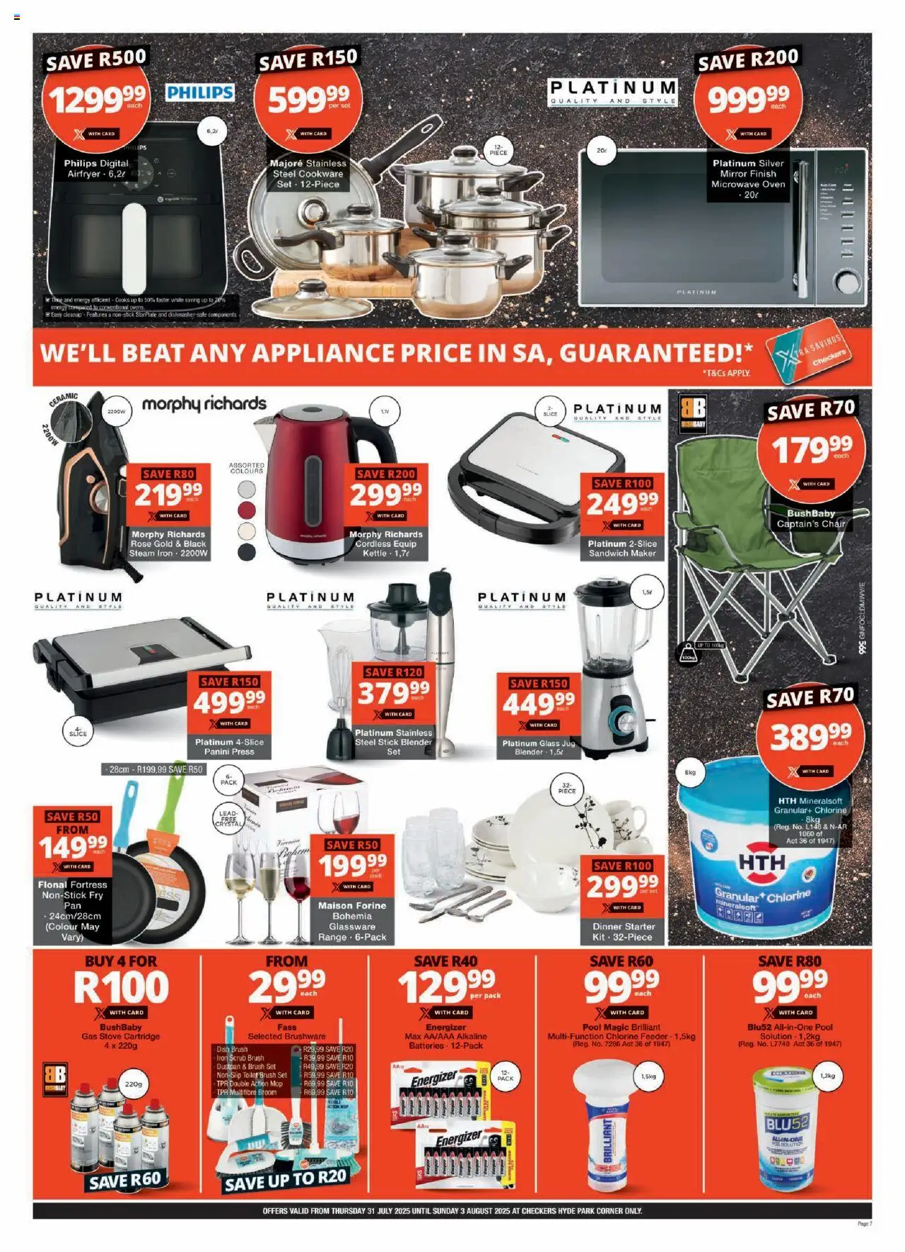 Checkers Gauteng - Hyde Park Corner Store 31/07 - 03/08/2025 >> Catalogue - page 7