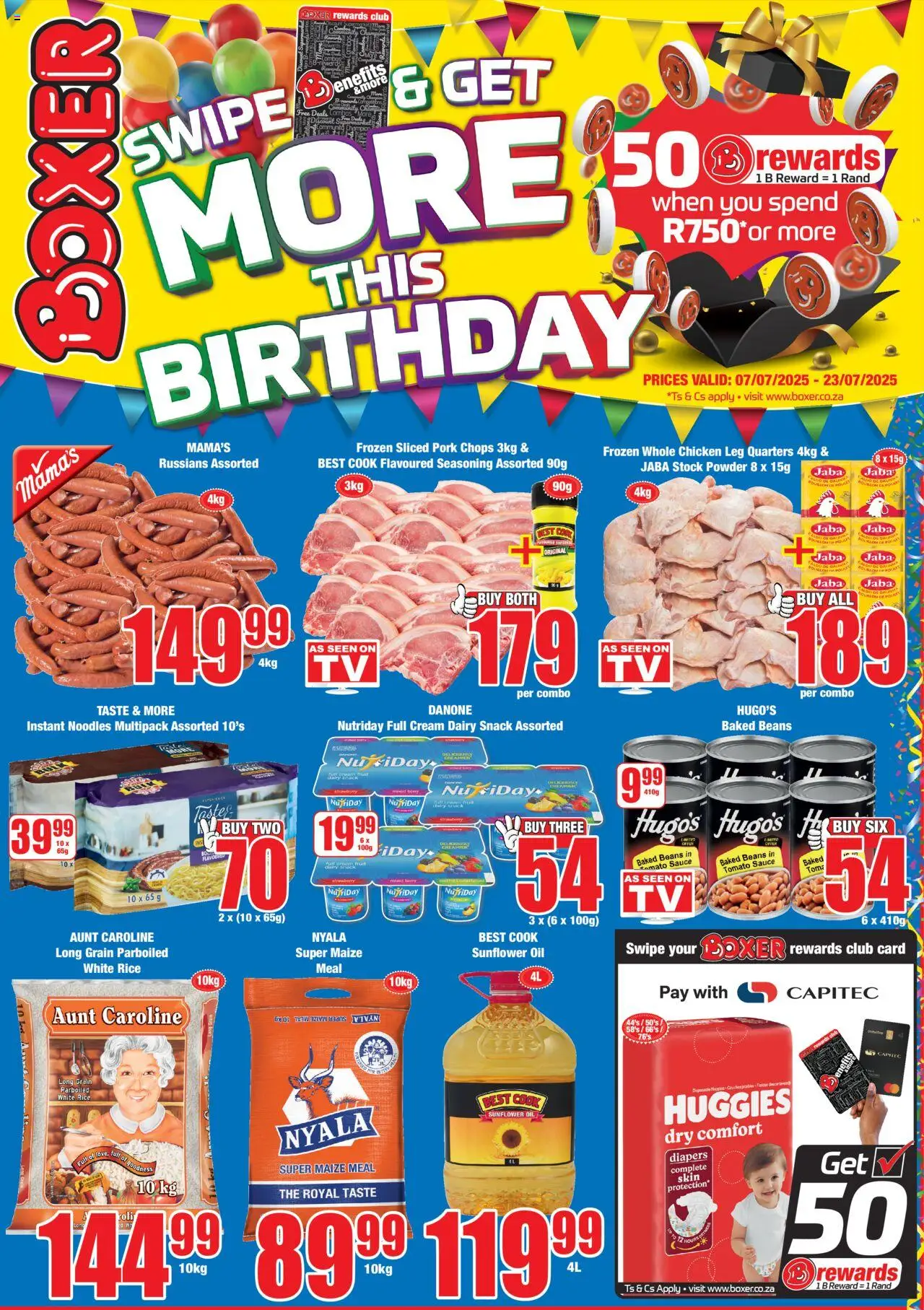 Boxer Specials from 0707 23072025