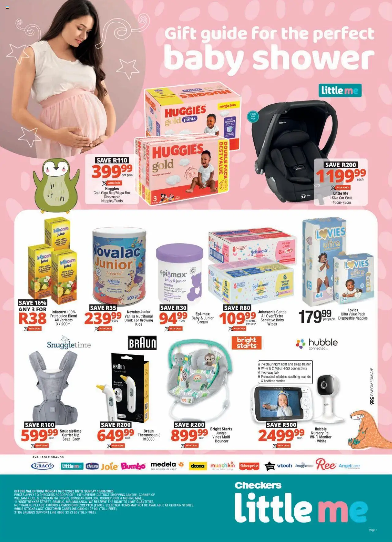 Checkers Gauteng - Little Me July Mid-Month Promotion 07/07 - 10/08/2025 >> Catalogue
