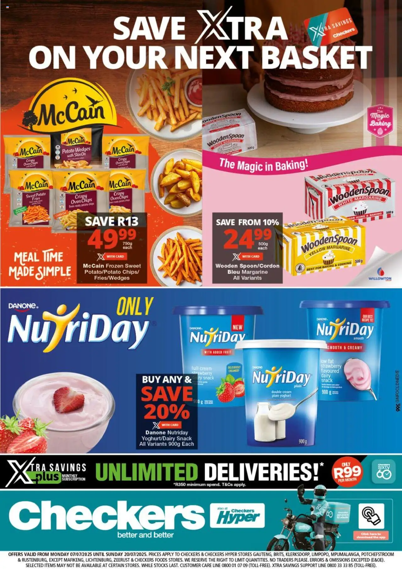 Checkers Gauteng - Xtra Savings 07/07 - 20/07/2025 >> Catalogue