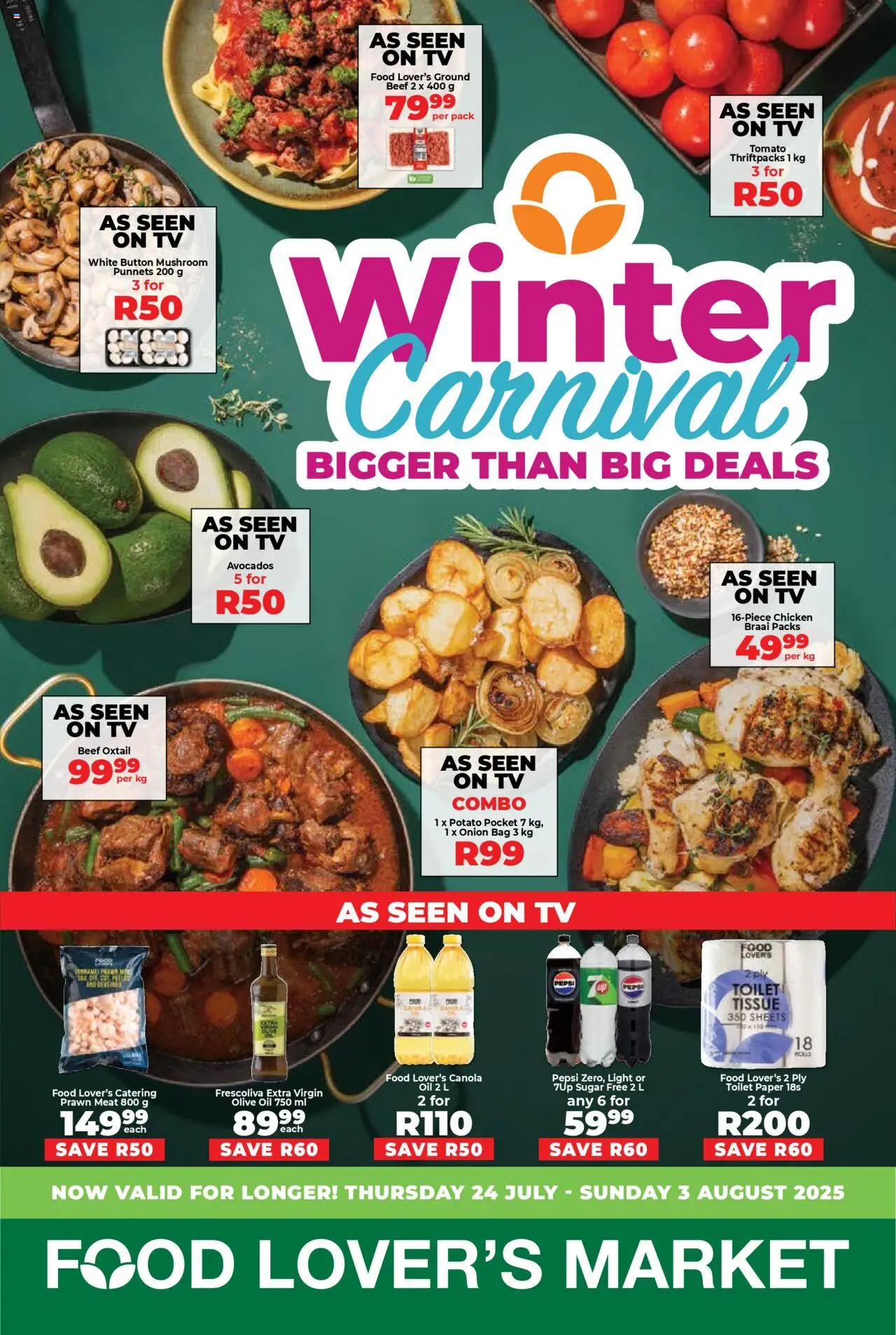 Food Lover's Market Eastern Cape - Weekly Specials from 24/07 - 03/08/2025 > Promotions