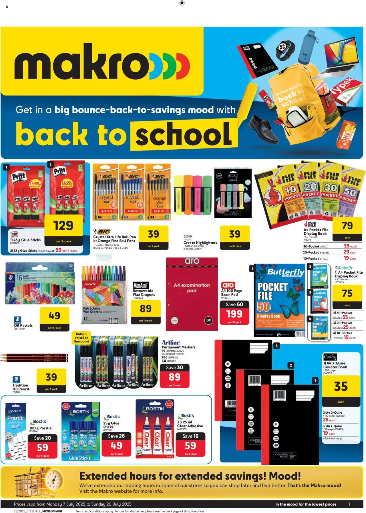 Makro Back To School from 07/07 - 20/07/2025