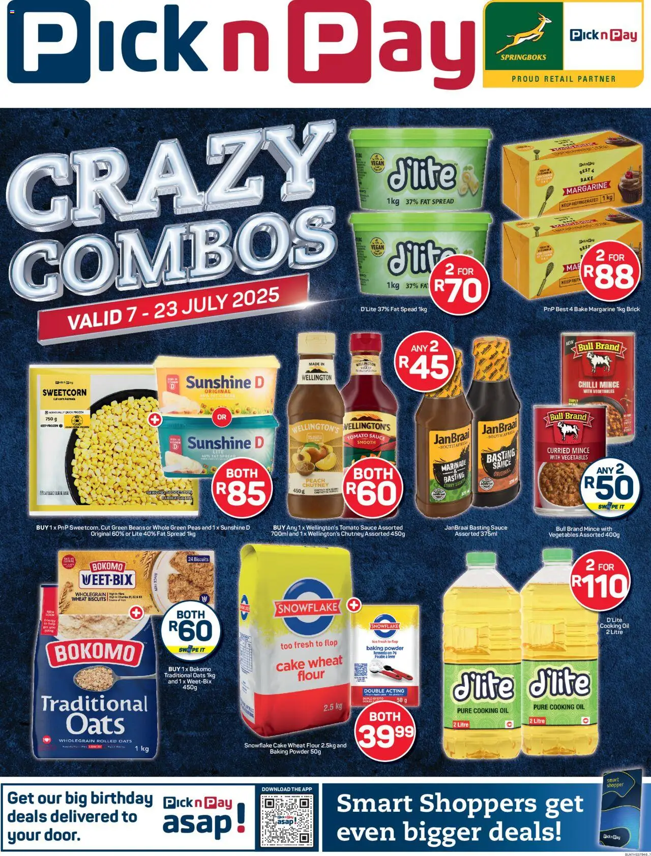 Pick n Pay Specials from 07/07 - 23/07/2025 > Promotions