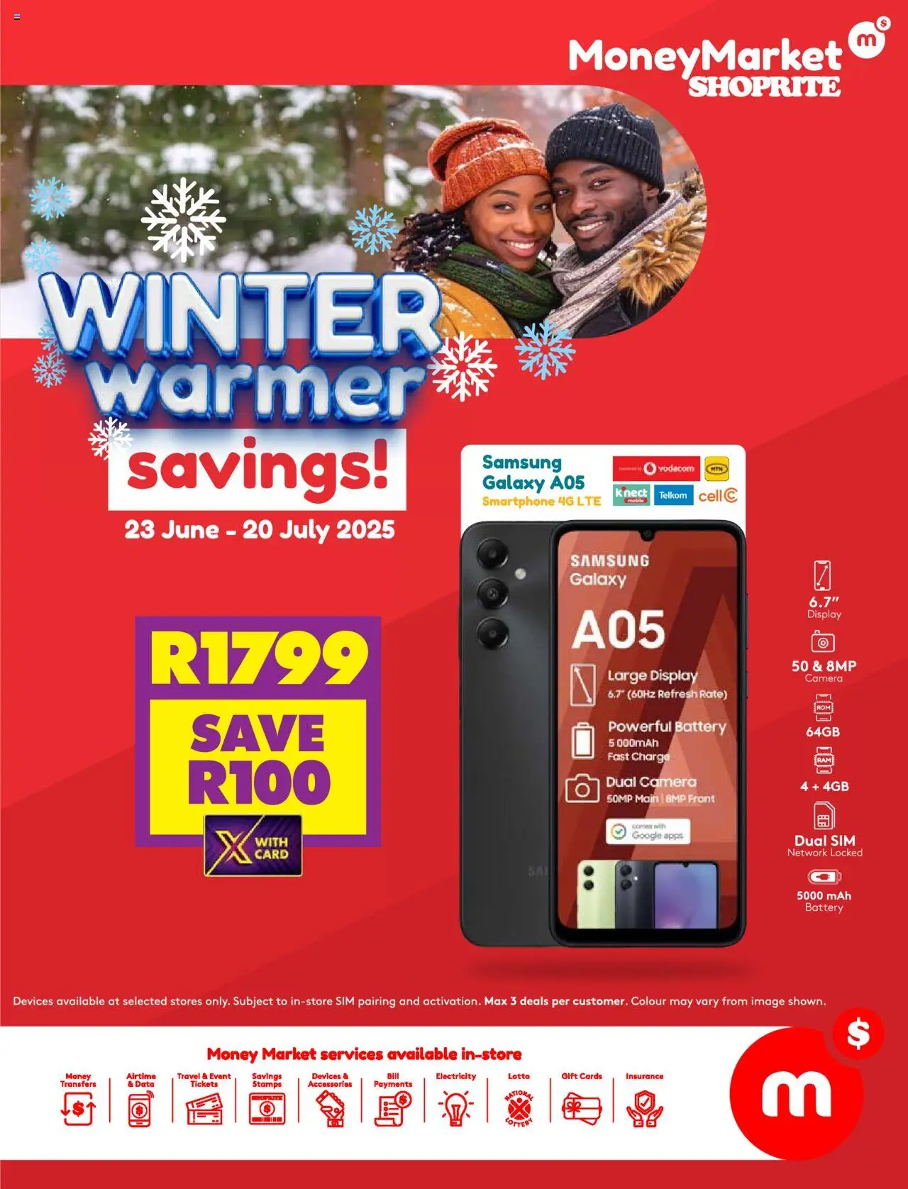 Shoprite Money Market Deals 23/06 - 20/07/2025 >> Catalogue