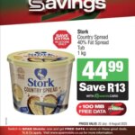 Spar Specials from 22/07 - 06/08/2025