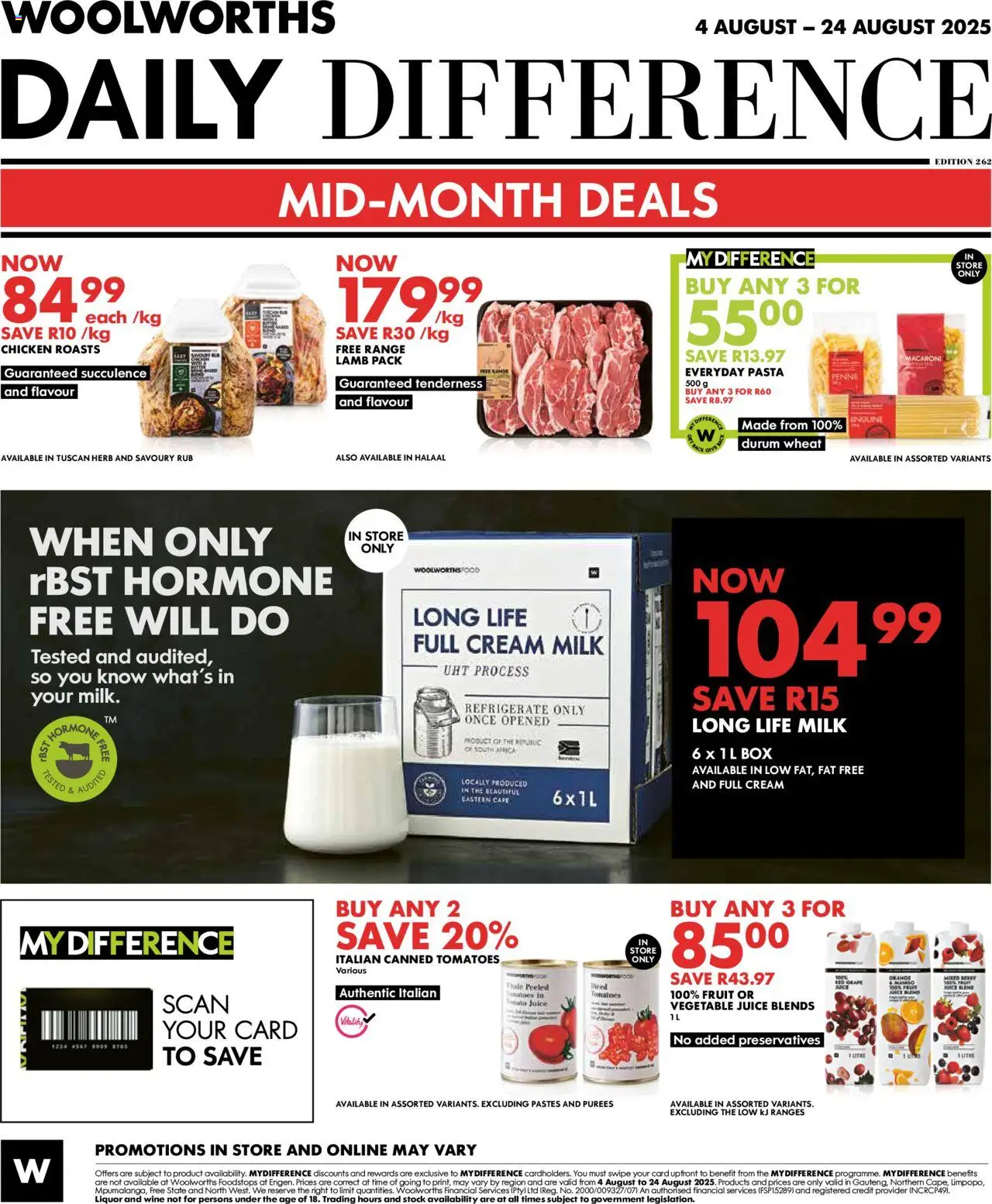 Woolworths Daily Difference - Gauteng from 04/08 - 24/08/2025 > Promotions - page 8 Woolworths Daily Difference - Gauteng from 04/08 - 24/08/2025 > Promotions - page 8