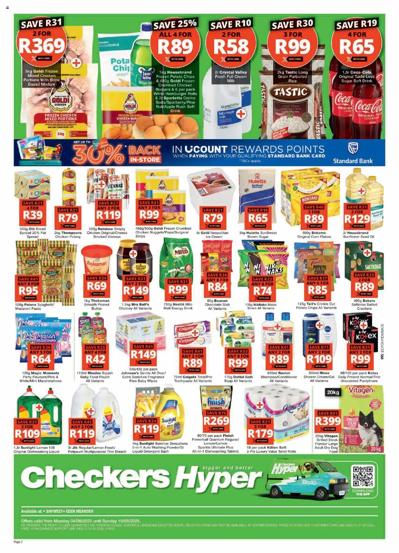 Checkers Eastern Cape - Hyper August Mid-Month Promotion 04/08 - 10/08/2025 >> Catalogue - page 2