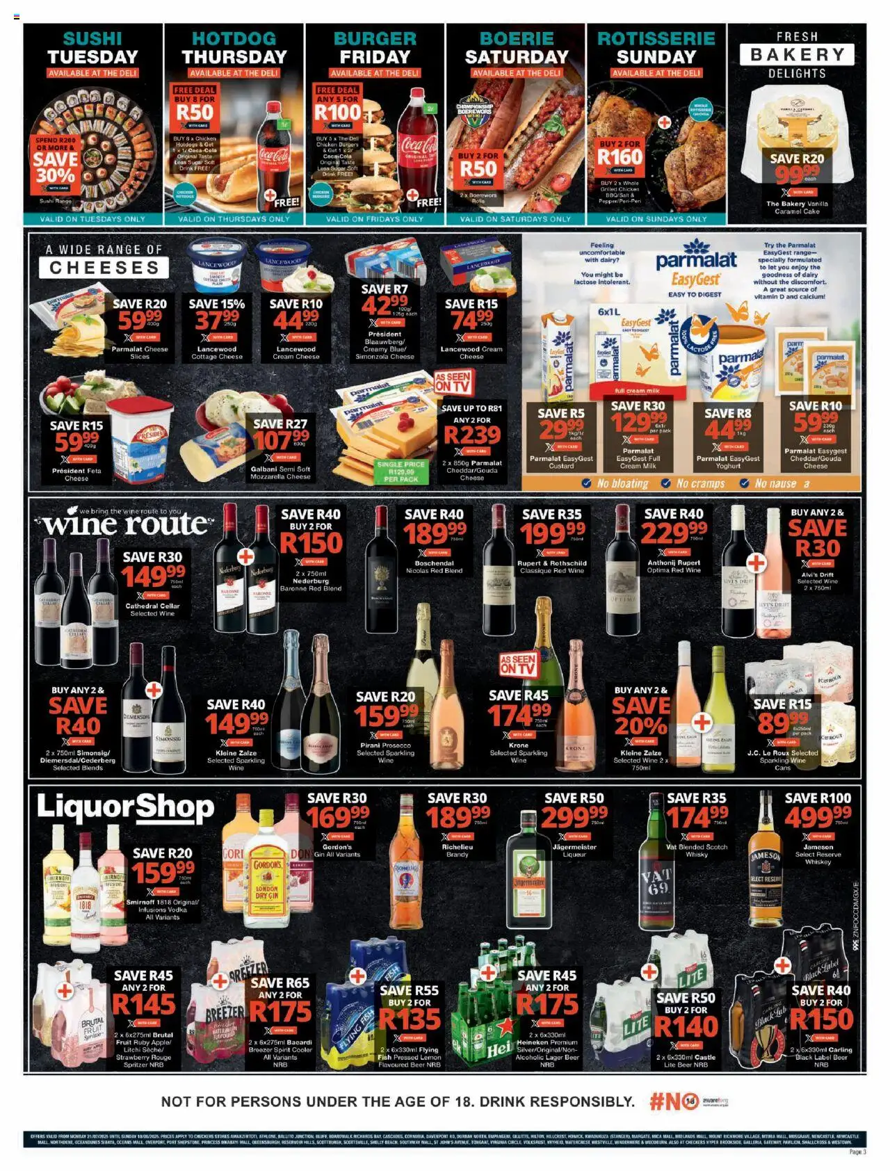 Checkers Specials 21/07 - 10/08/2025 >> Catalogue - page 3 Checkers Specials 21/07 - 10/08/2025 >> Catalogue - page 3