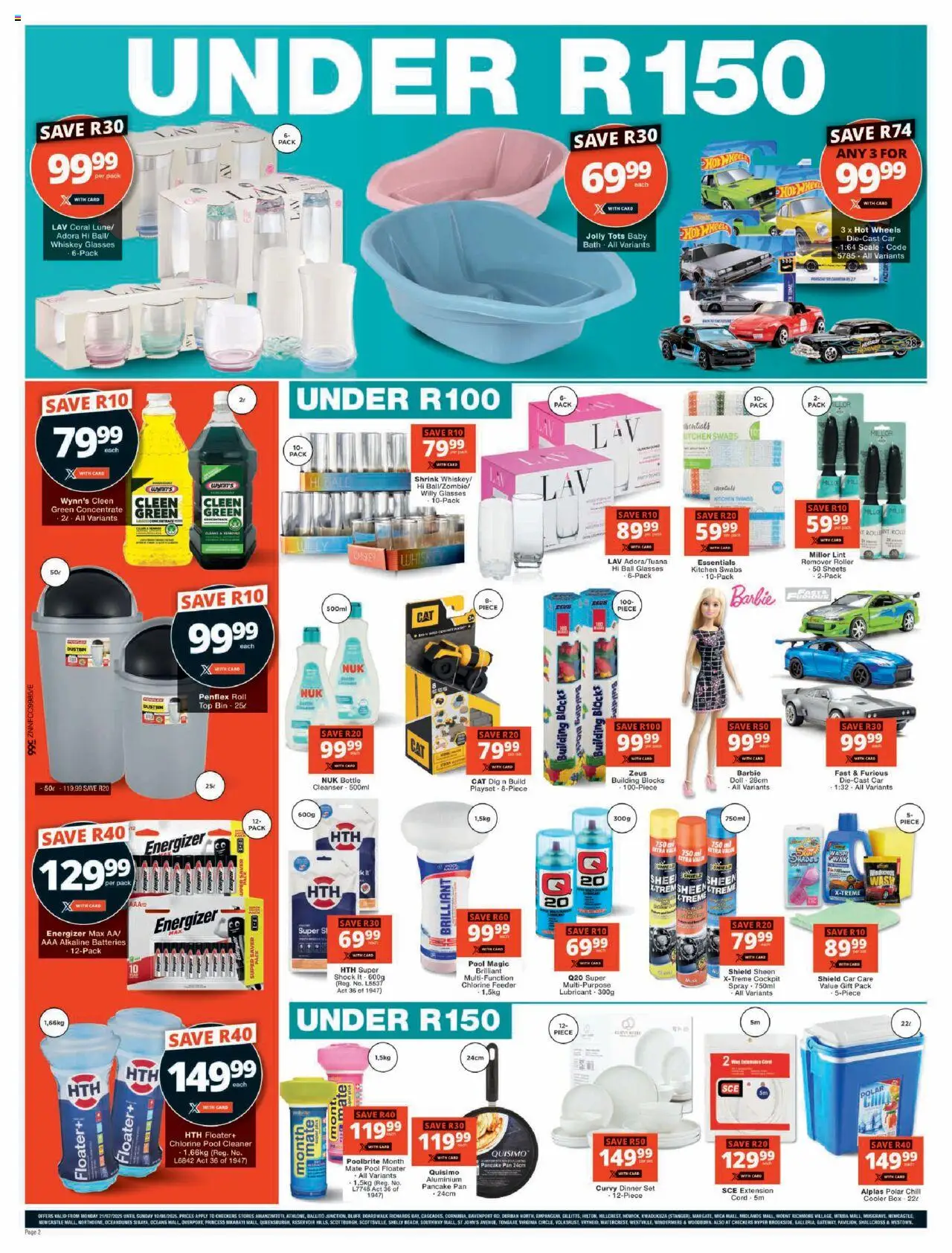 Checkers Specials 21/07 - 10/08/2025 >> Catalogue - page 8 Checkers Specials 21/07 - 10/08/2025 >> Catalogue - page 8
