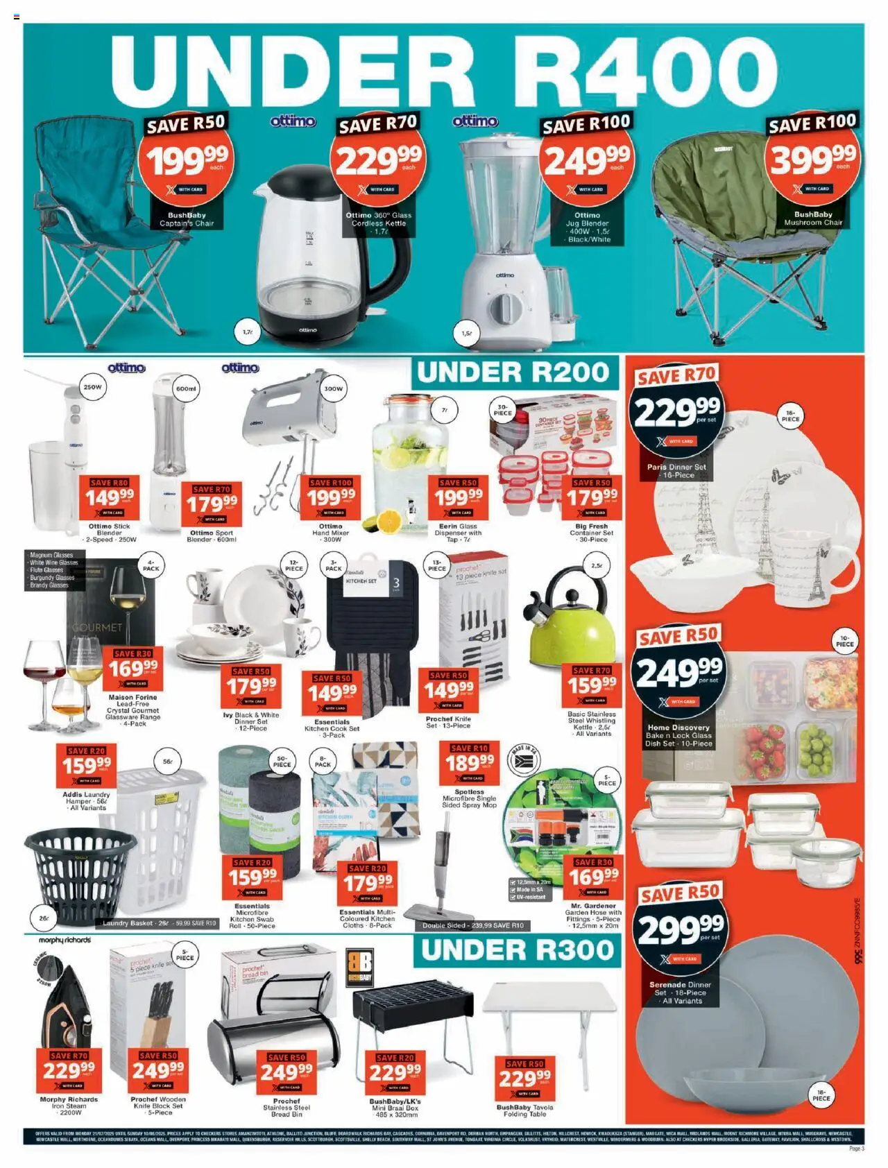Checkers Specials 21/07 - 10/08/2025 >> Catalogue - page 9 Checkers Specials 21/07 - 10/08/2025 >> Catalogue - page 9