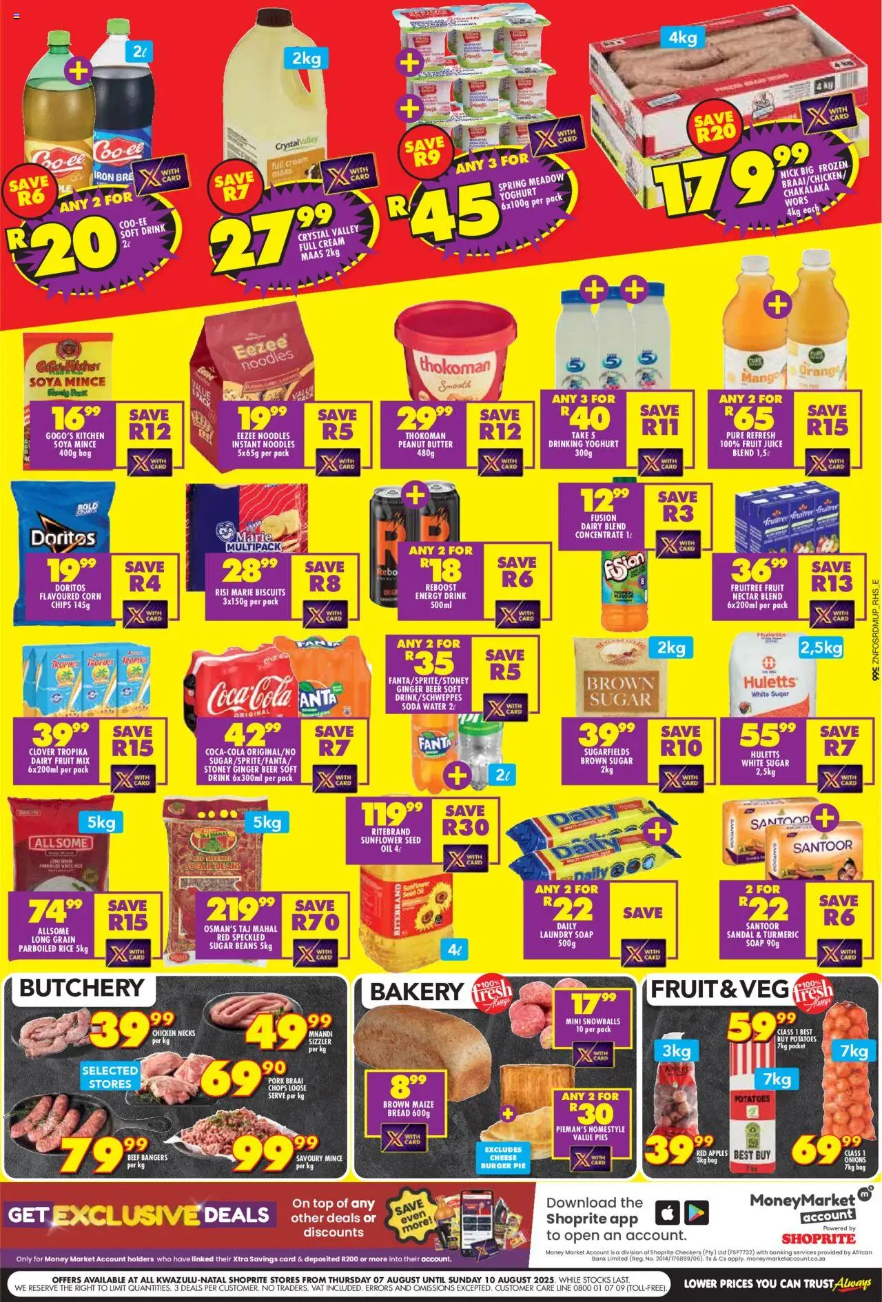 Shoprite KwaZulu-Natal - Low Price Bonanza 07/08 - 10/08/2025 >> Catalogue - page 2