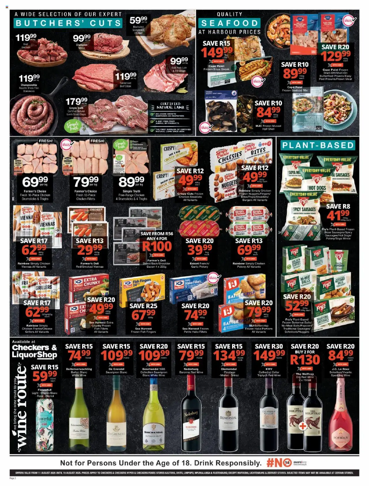 Checkers Gauteng - August Mid-Month Promotion 11/08 - 19/08/2025 >> Catalogue - page 2