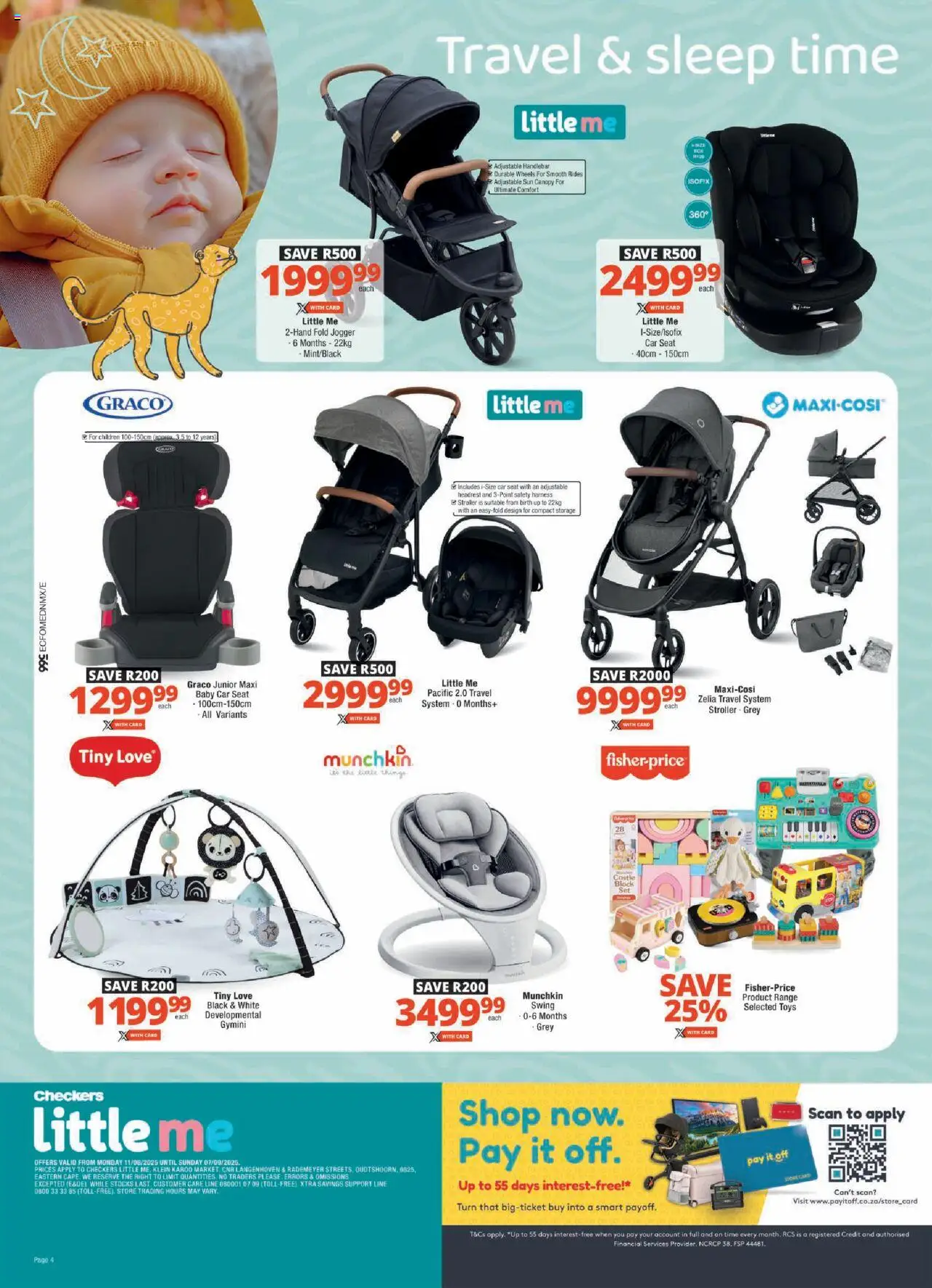 Checkers Eastern Cape - Little Me August Promotion 11/08 - 07/09/2025 >> Catalogue - page 4 Checkers Eastern Cape - Little Me August Promotion 11/08 - 07/09/2025 >> Catalogue - page 4