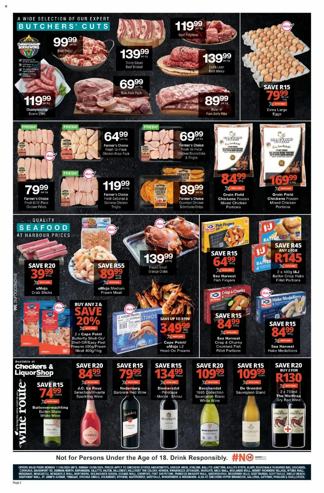 Checkers Specials 11/08 - 24/08/2025 >> Catalogue - page 2