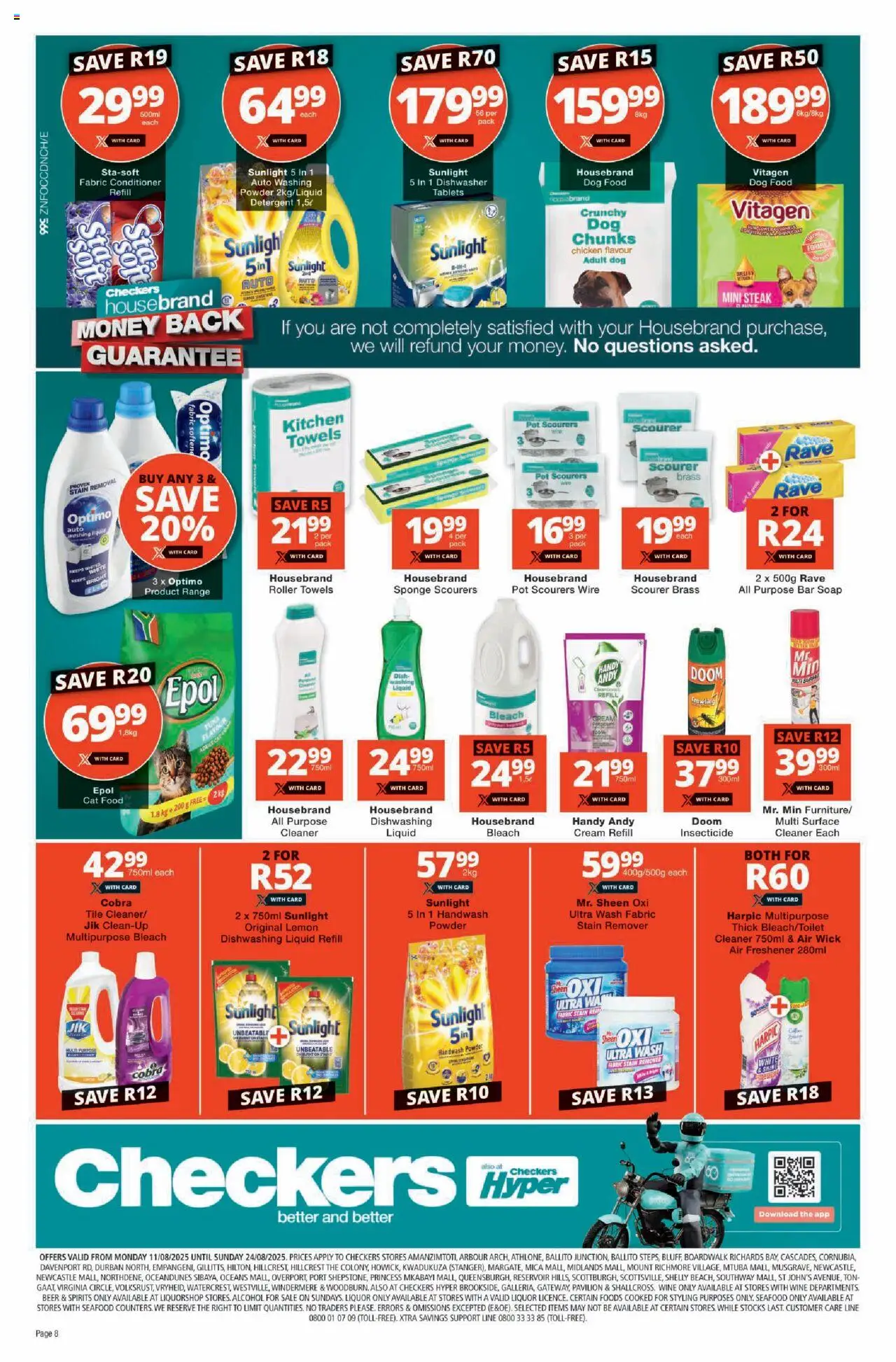 Checkers Specials 11/08 - 24/08/2025 >> Catalogue - page 8 Checkers Specials 11/08 - 24/08/2025 >> Catalogue - page 8