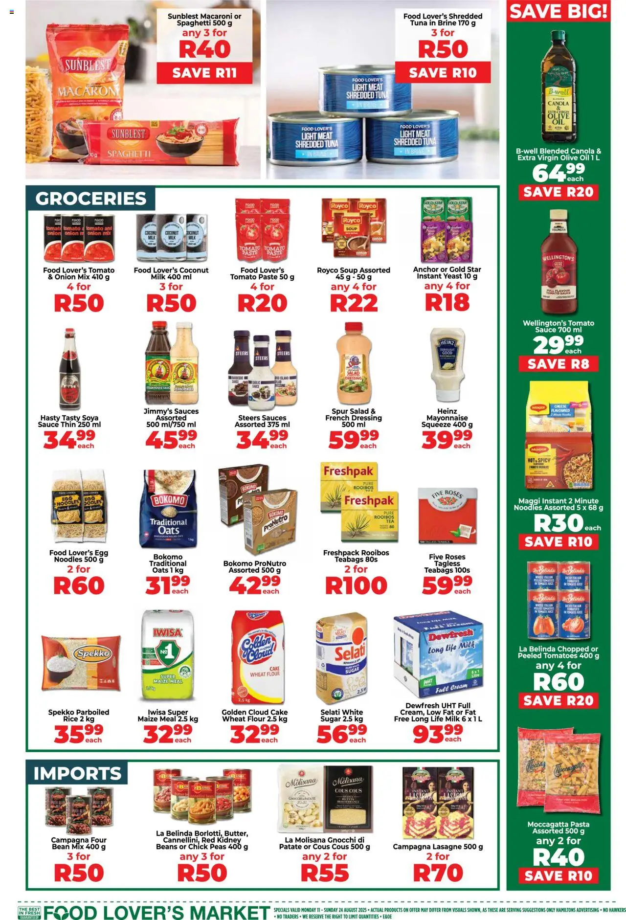 Food Lover's Market Inland Provinces - Specials from 11/08 - 24/08/2025 > Promotions - page 7
