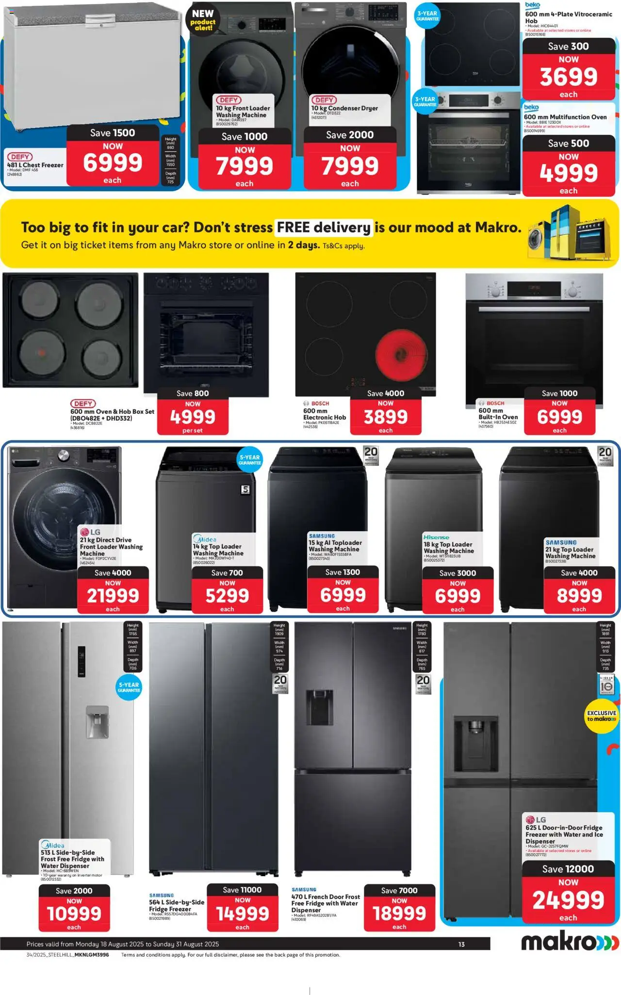 Makro Specials from 18/08 - 31/08/2025 > Promotions - page 13