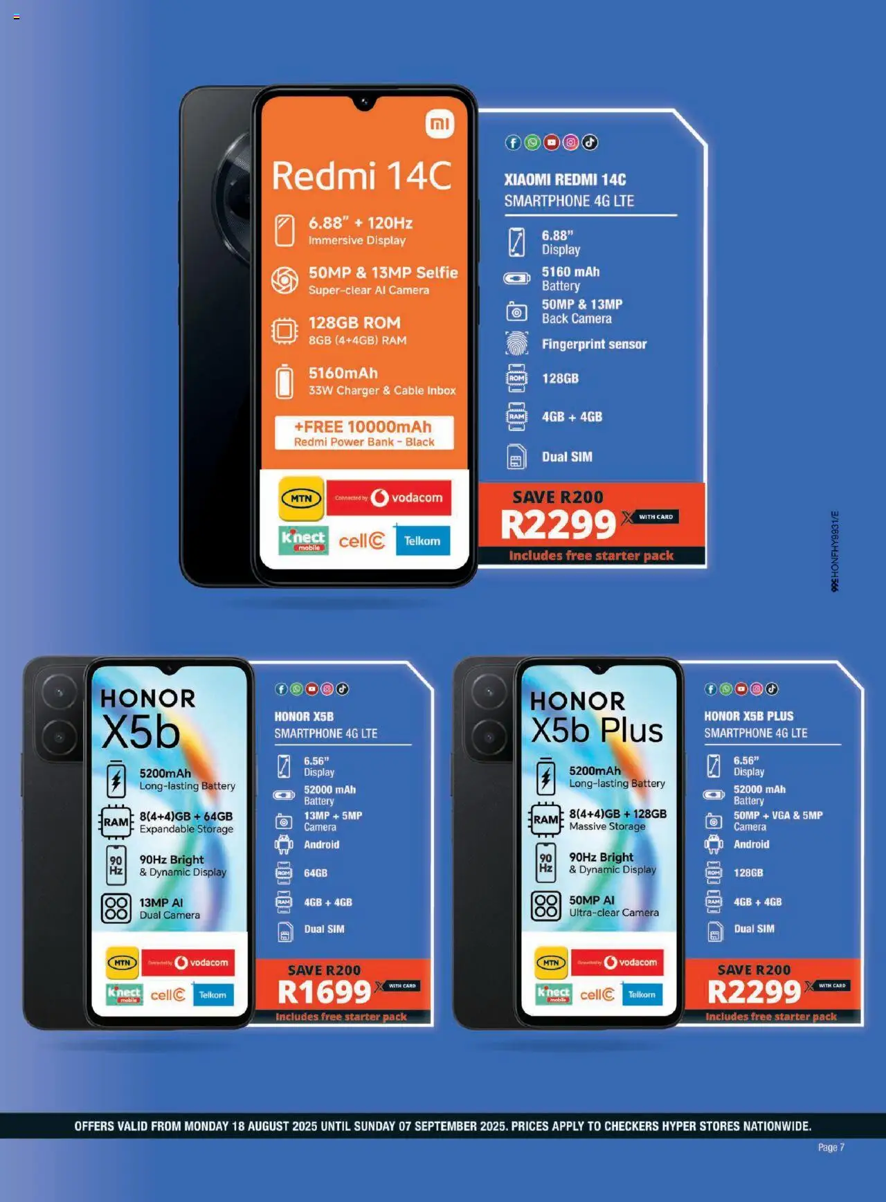 Checkers Hyper Tech X August Promotion 18/08 - 07/09/2025 >> Catalogue - page 7 Checkers Hyper Tech X August Promotion 18/08 - 07/09/2025 >> Catalogue - page 7