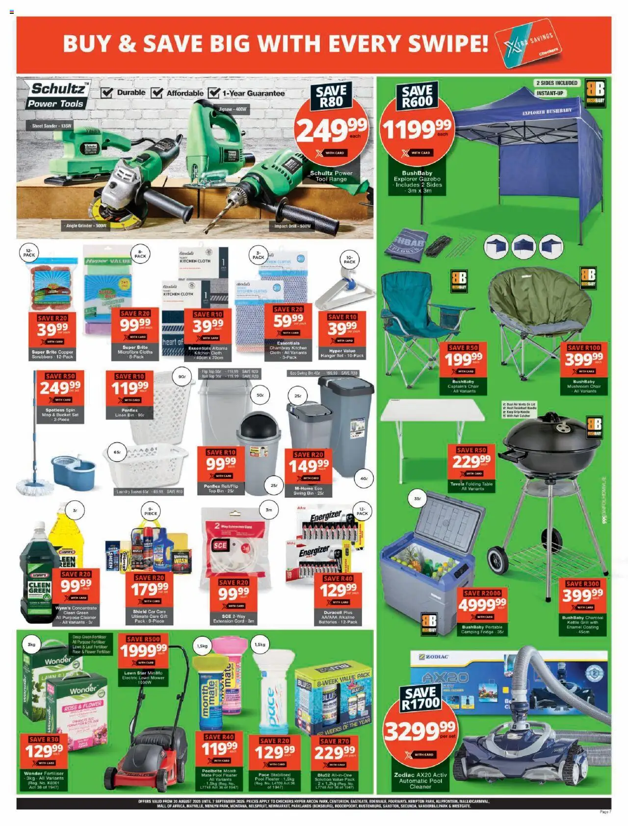 Checkers Gauteng - Hyper Price Drop Promotion 20/08 - 07/09/2025 >> Catalogue - page 7 Checkers Gauteng - Hyper Price Drop Promotion 20/08 - 07/09/2025 >> Catalogue - page 7