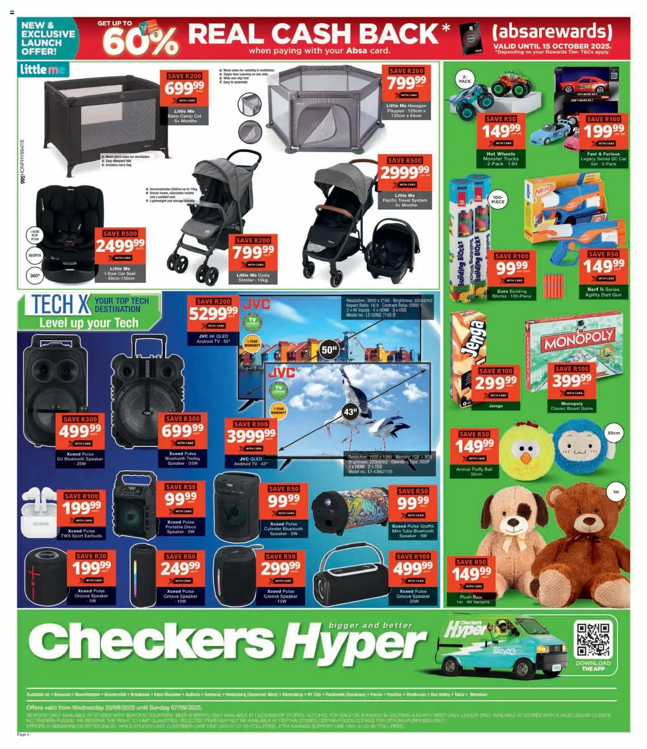 Checkers Hyper Price Drop Promotion 20/08 - 07/09/2025 >> Catalogue - page 4