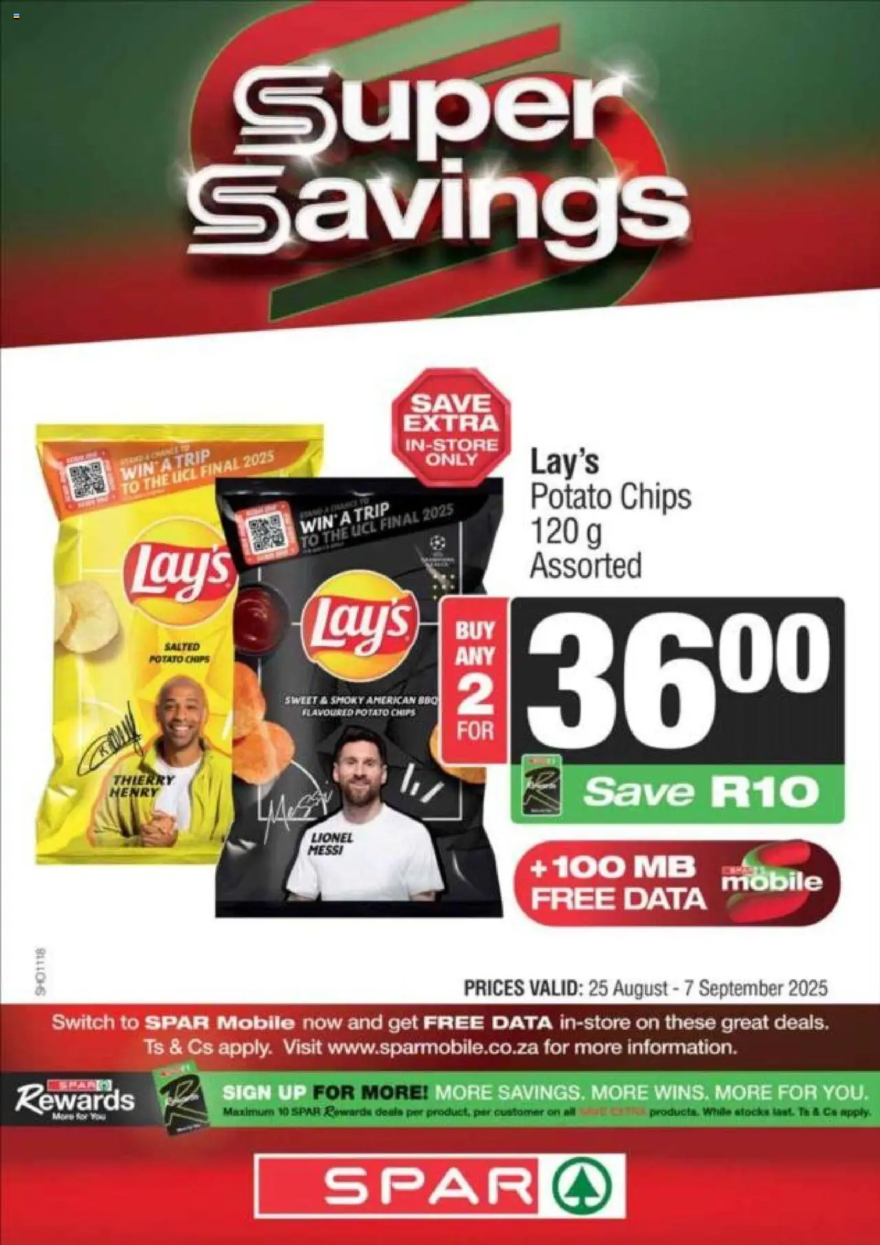 Spar Kwazulu-Natal - Weekly Specials from 25/08 - 07/09/2025 > Promotions - page 7 Spar Kwazulu-Natal - Weekly Specials from 25/08 - 07/09/2025 > Promotions - page 7