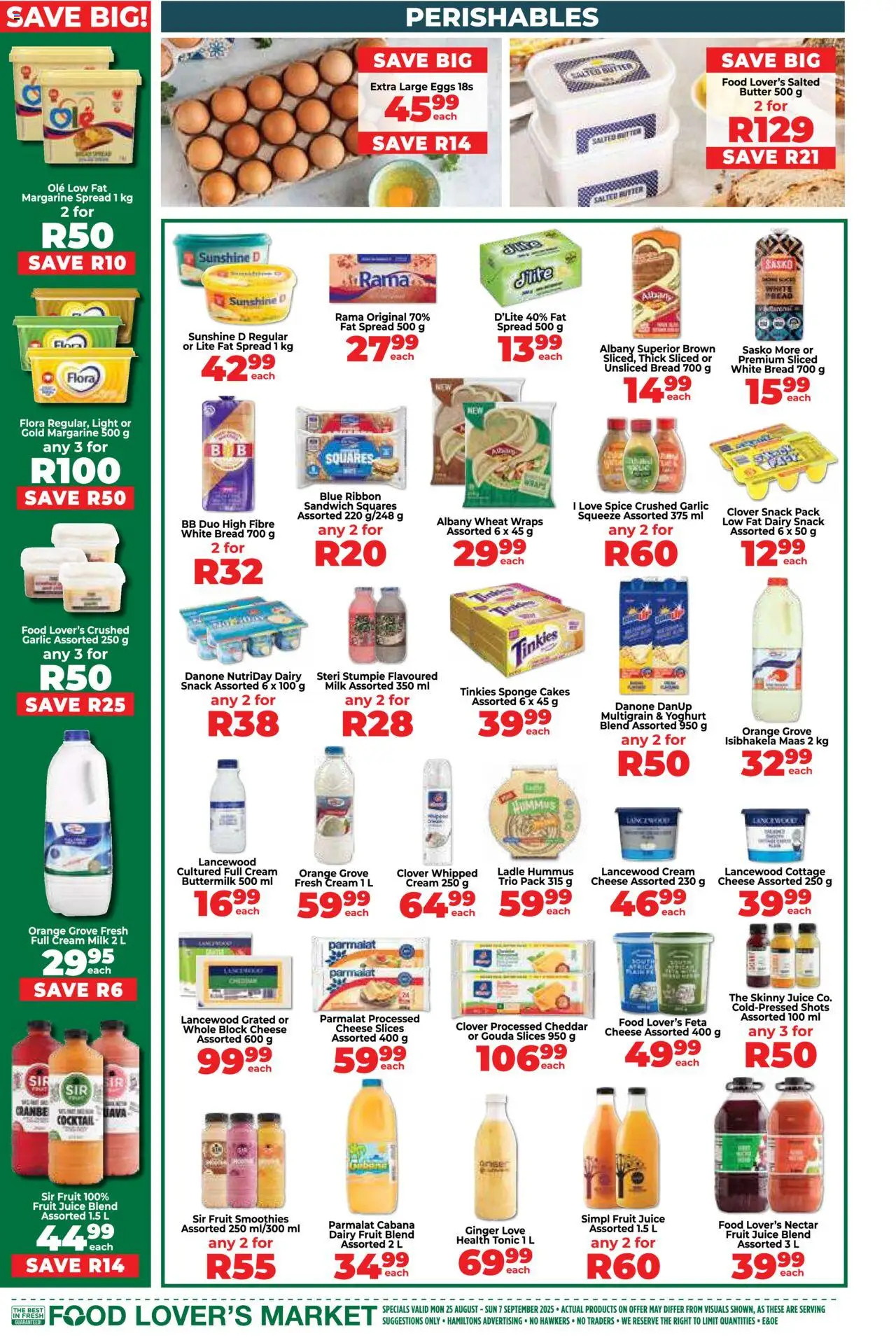 Food Lover's Market Inland Provinces - Weekly Specials from 25/08 - 07/09/2025 > Promotions - page 6 Food Lover's Market Inland Provinces - Weekly Specials from 25/08 - 07/09/2025 > Promotions - page 6