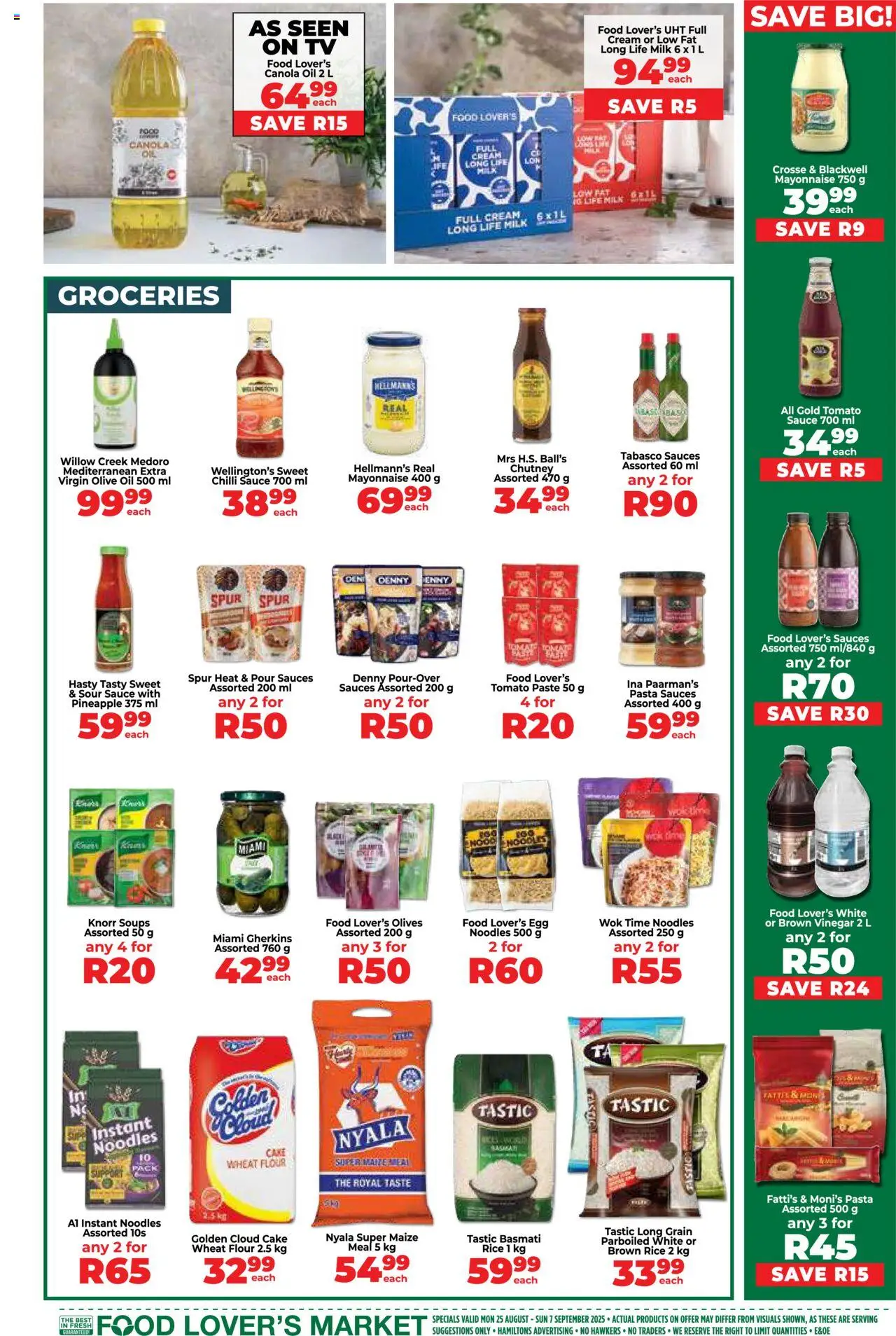 Food Lover's Market Inland Provinces - Weekly Specials from 25/08 - 07/09/2025 > Promotions - page 13 Food Lover's Market Inland Provinces - Weekly Specials from 25/08 - 07/09/2025 > Promotions - page 13