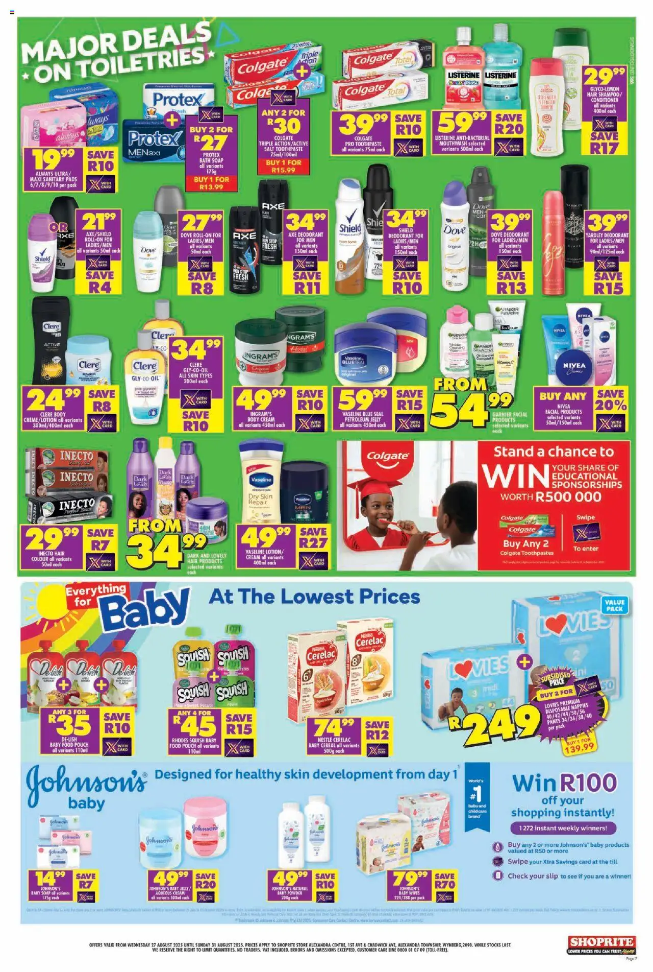 Shoprite Gauteng - Major Deals Grand Opening Alexandra Centre 27/08 - 31/08/2025 >> Catalogue - page 7 Shoprite Gauteng - Major Deals Grand Opening Alexandra Centre 27/08 - 31/08/2025 >> Catalogue - page 7
