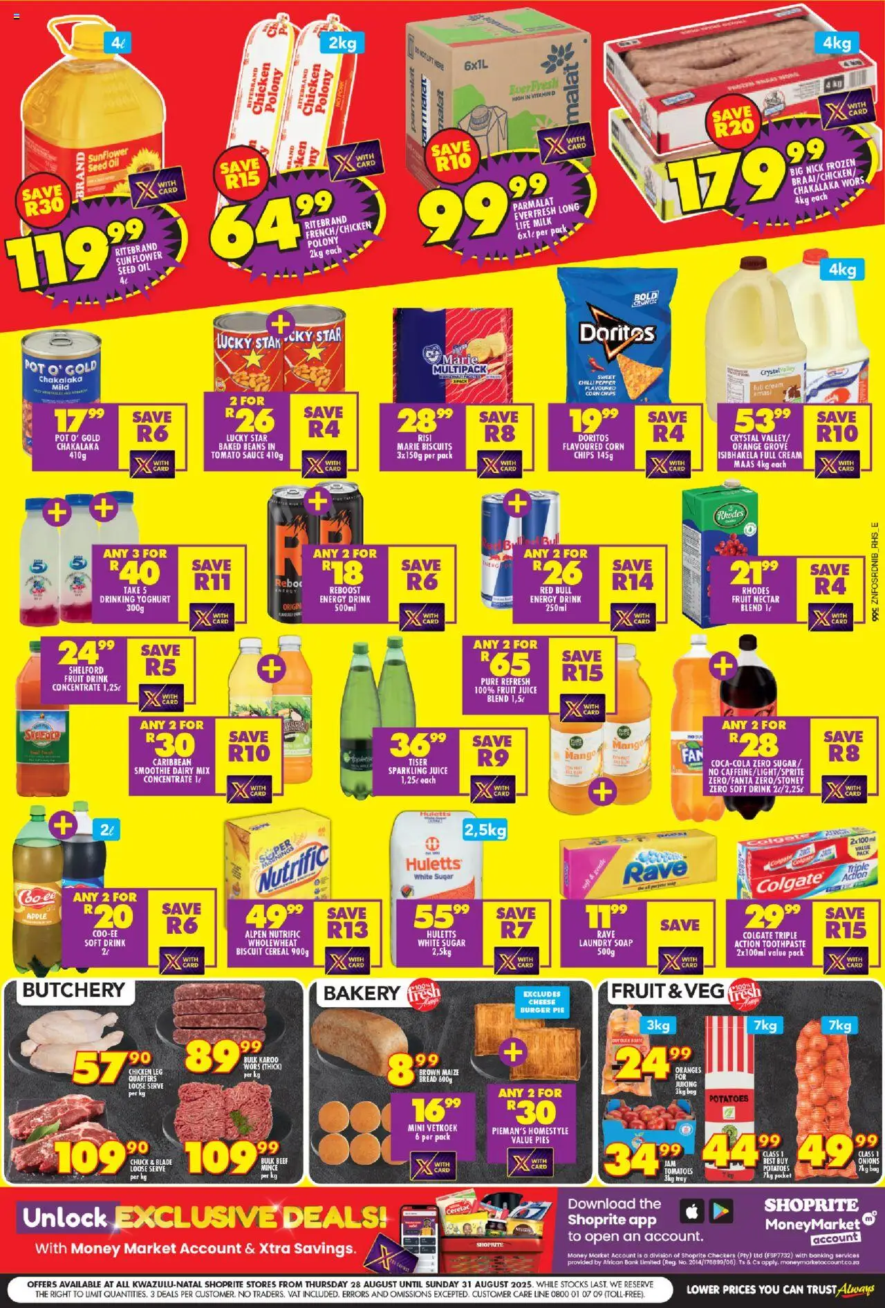 Shoprite KwaZulu-Natal - Low Price Bonanza 28/08 - 31/08/2025 >> Catalogue - page 2