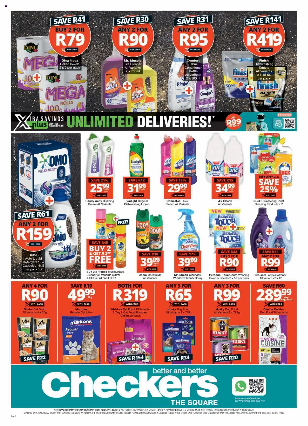Checkers Gauteng - The Square Store Opening 28/08 - 31/08/2025 >> Catalogue - page 8