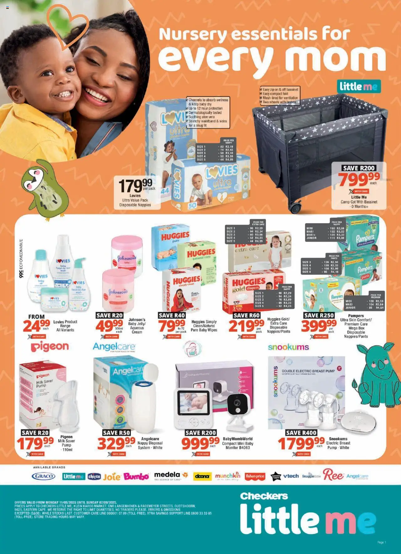 Checkers Eastern Cape - Little Me August Promotion 11/08 - 07/09/2025 >> Catalogue