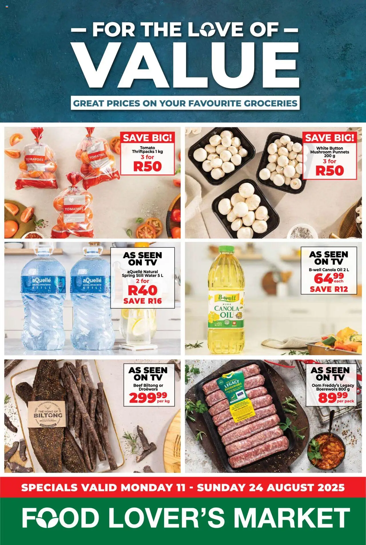 Food Lover's Market Inland Provinces - Specials from 11/08 - 24/08/2025 > Promotions